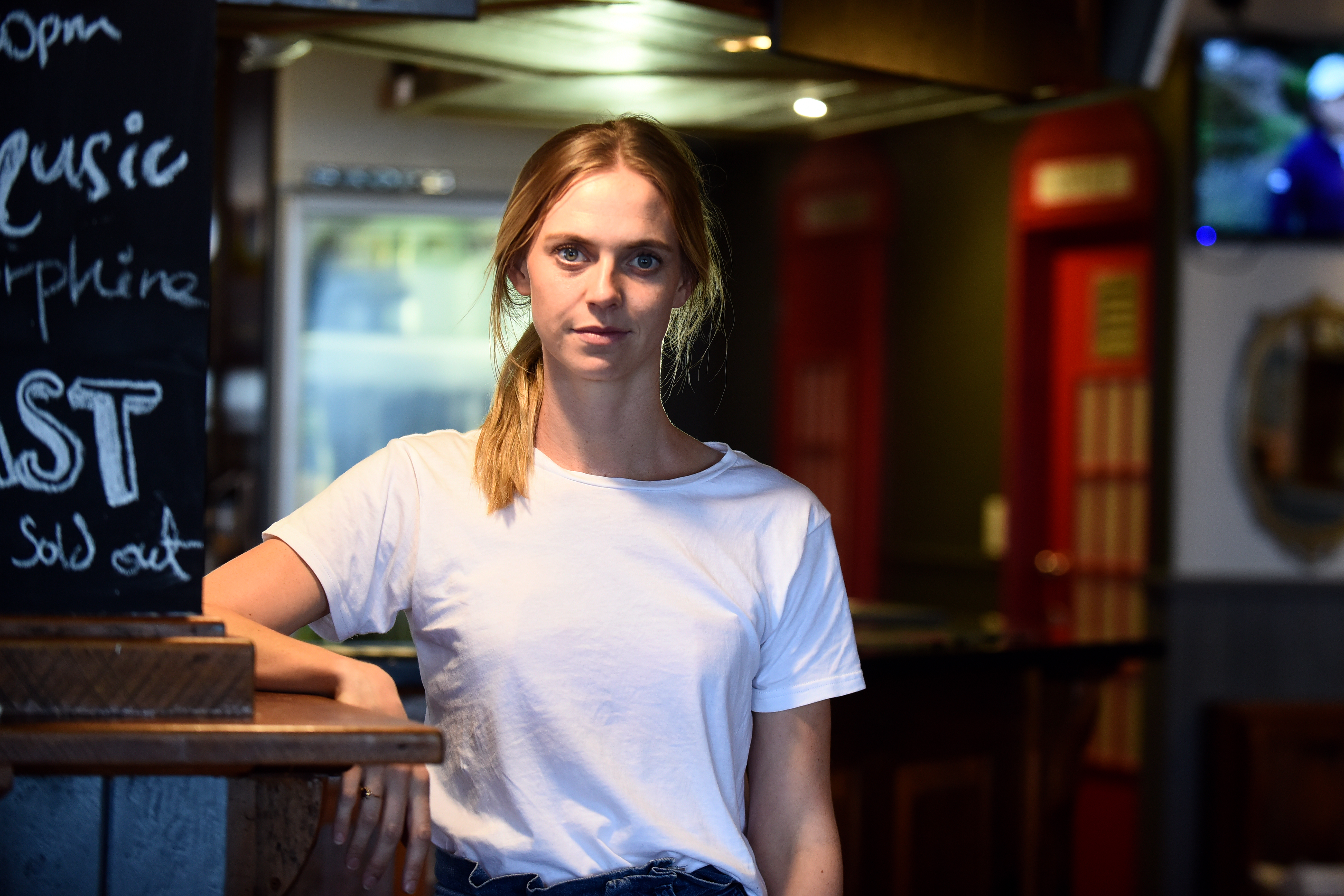 Crown and Badger pub owner Jessica Rafferty in 2019. Photo / George Novak