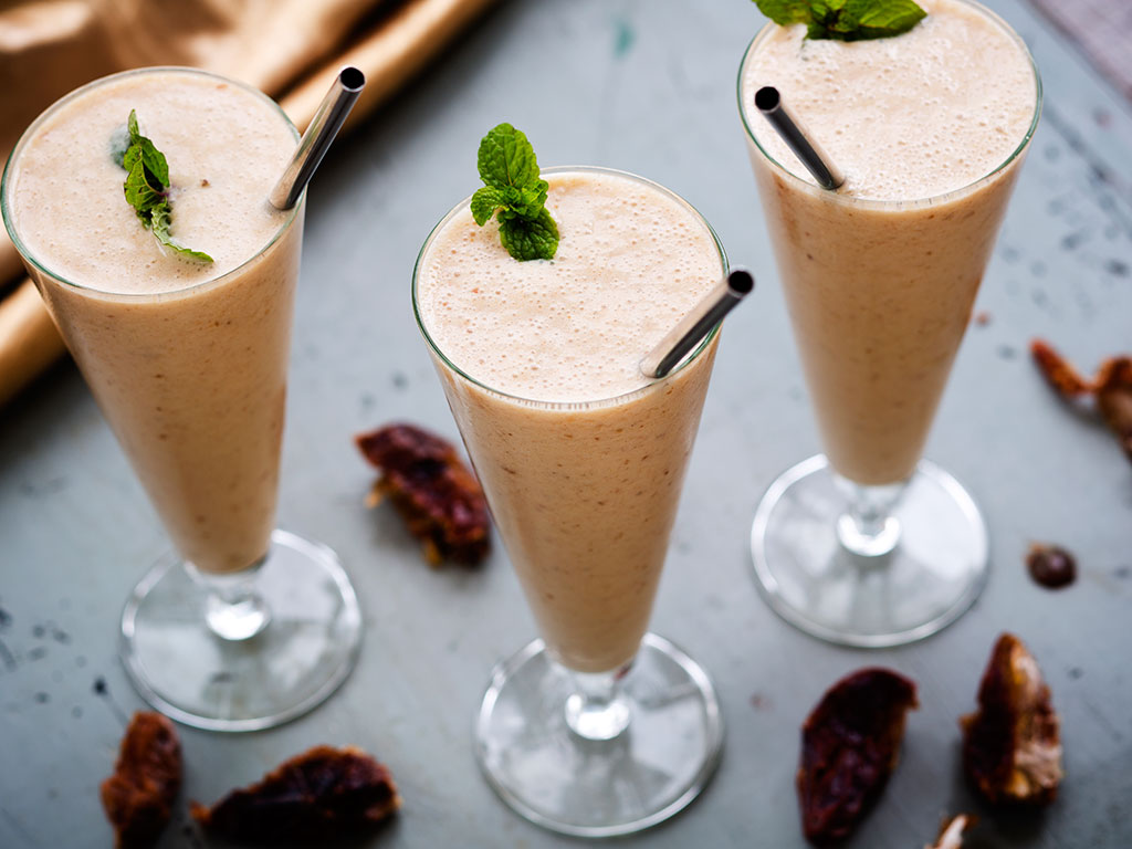 Date and soy smoothie. Picture / Babiche Martens