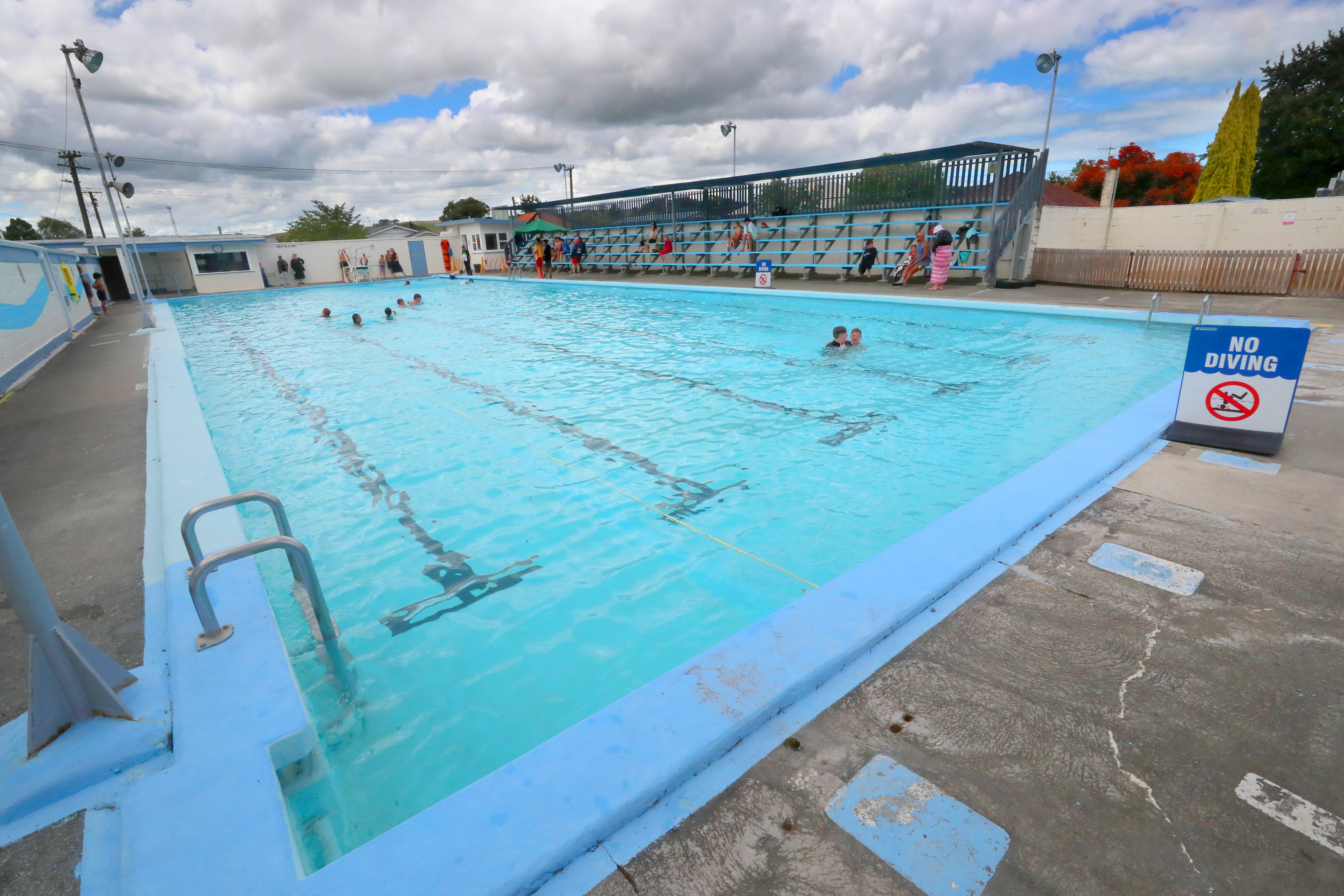 There will be another summer season at the Whanganui East Pool, but it won't be getting a proposed $2.1 million upgrade. Photo / Bevan Conley