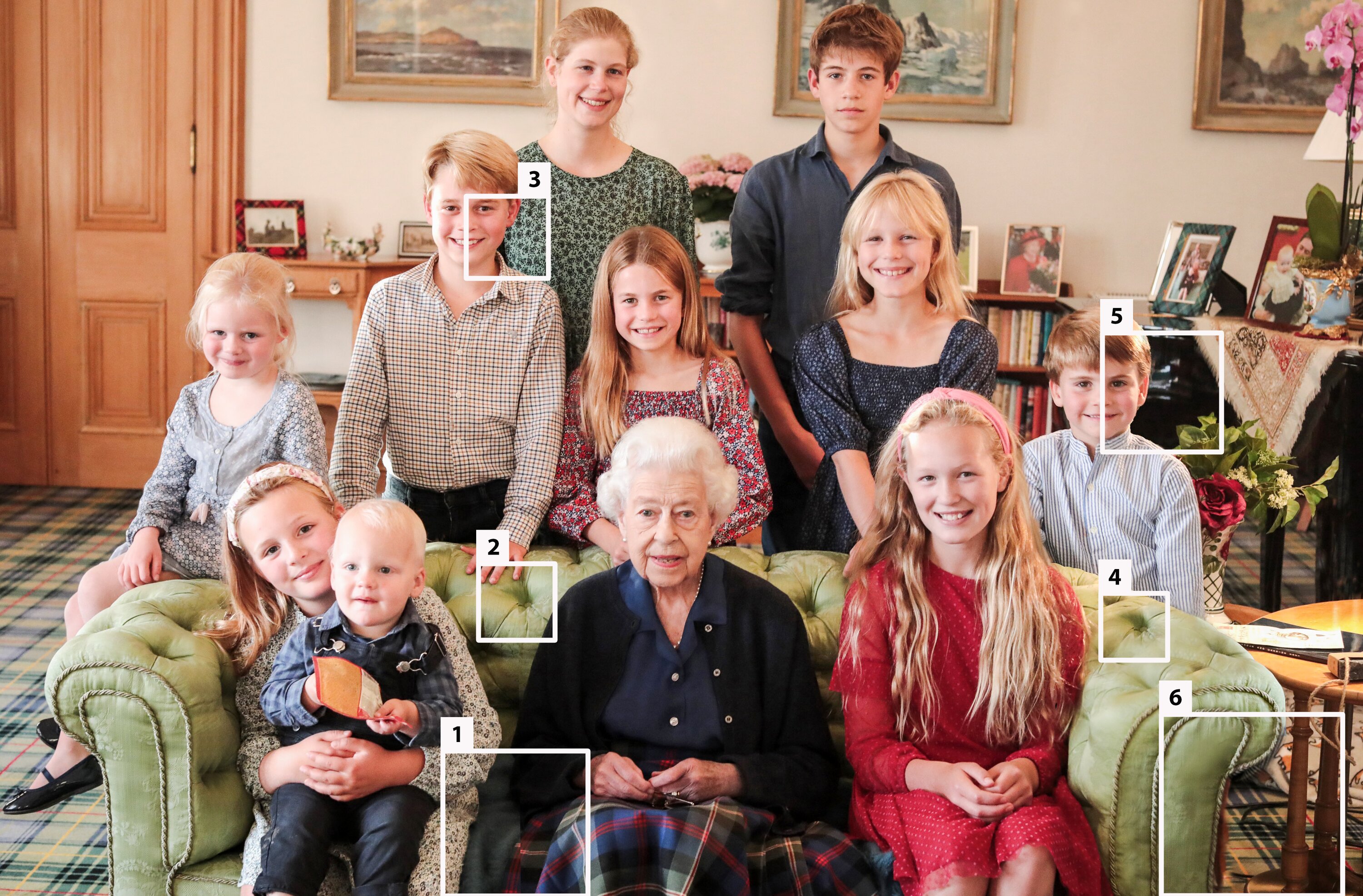 Queen Elizabeth II with her grandshildren image posted to twitter on what would have been her 97th birthday photograph credited to 'The Princess' reportedly taken at Balmoral in Summer 2022
picture supplied. Photo / Instagram @KensingtonRoyal
https://twitter.com/KensingtonRoyal/status/1649382480393256963/photo/1