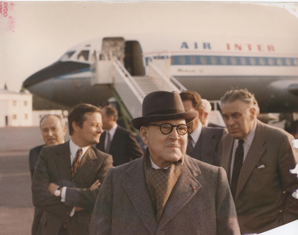 Dassault's founder was born Marcel Bloch in 1892. He became an engineer and survived Buchenwald concentration camp in WWII. In 1949 he adopted the name Dassault, the alias his brother General Paul Bloch used in the Resistance. Photo / The San Diego Air & Space Museum