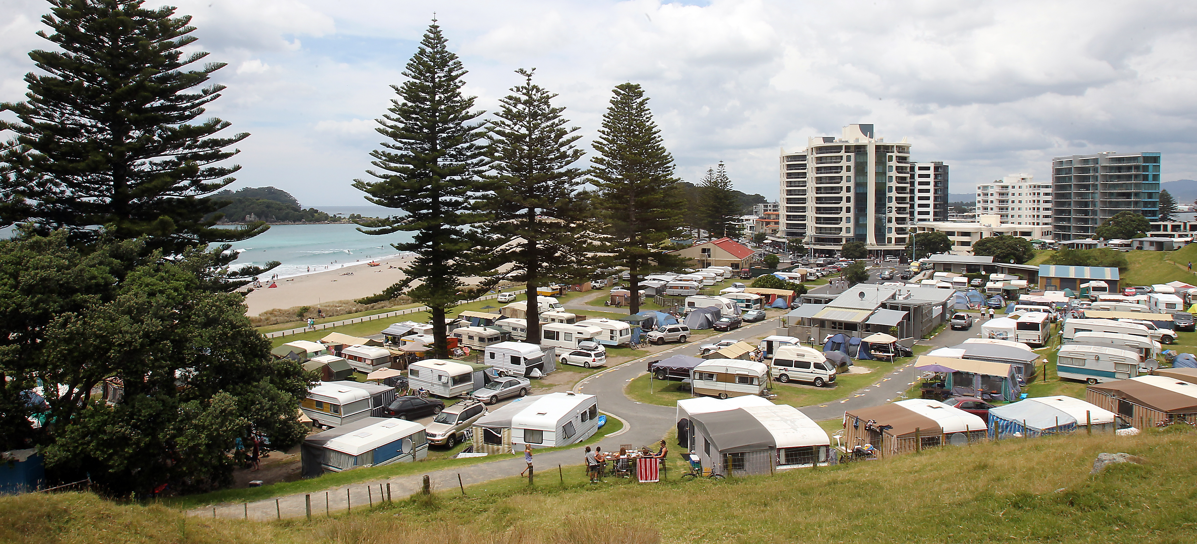 The Mount Beachside Holiday Park in 2020.