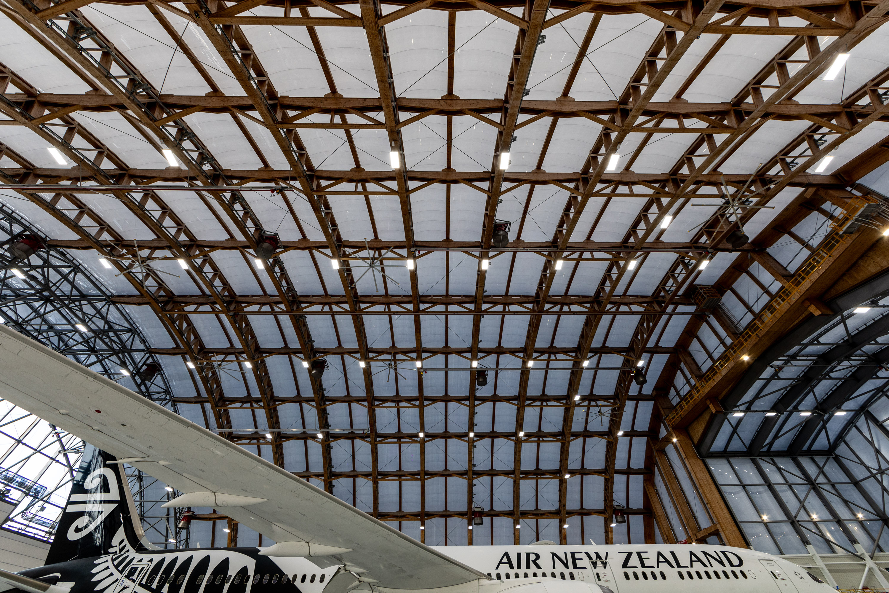 Hangar 4, Air New Zealand Airport Campus. Photo / Michael Craig
