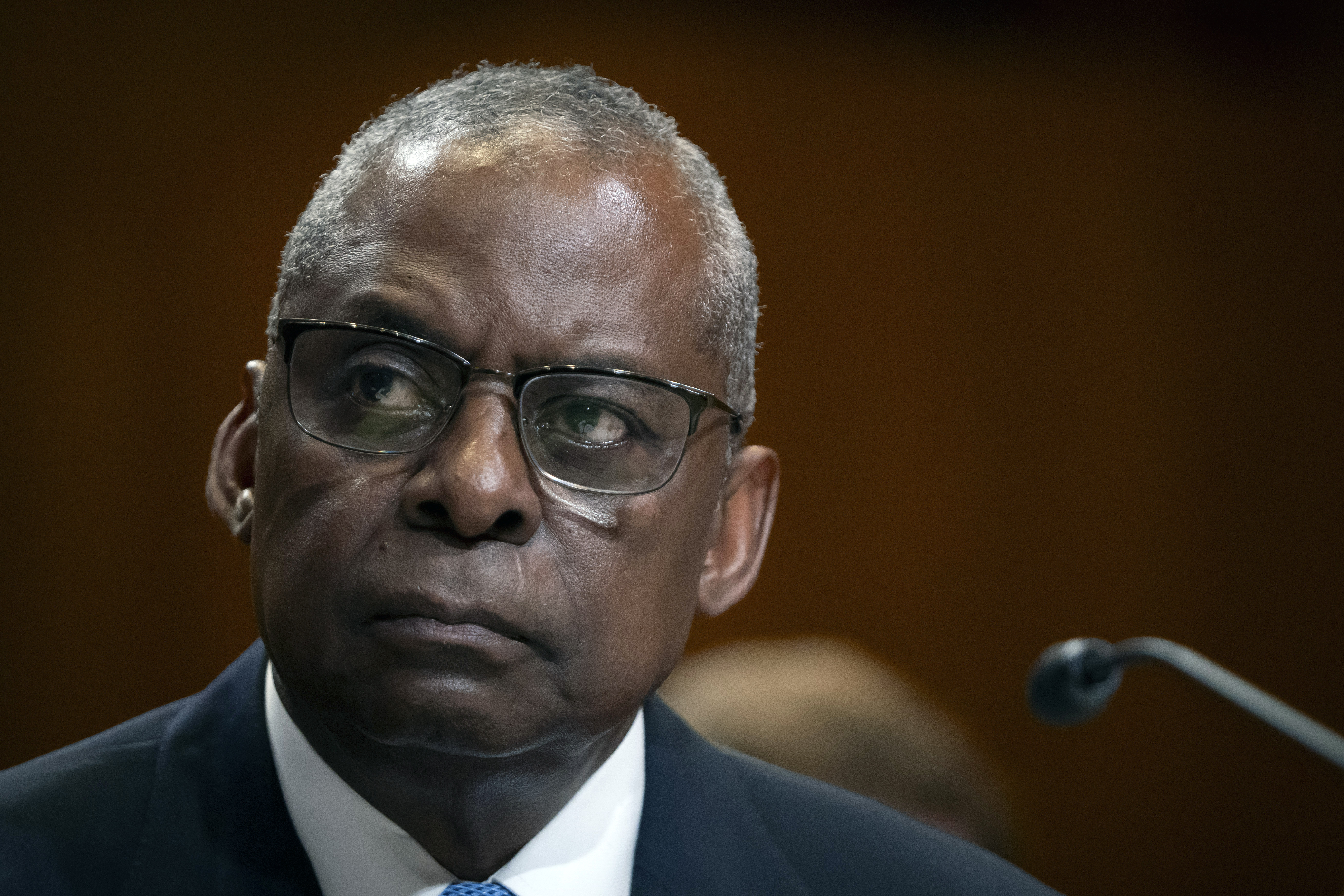 Secretary of Defence Lloyd Austin attends a hearing of the Senate Appropriations committee subcommittee on defence on Capitol Hill. Photo / AP