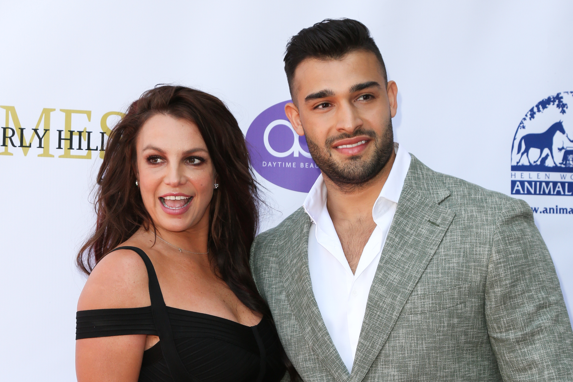Britney Spears and Sam Asghari will tie the knot today in an intimate ceremony. Photo / Getty Images