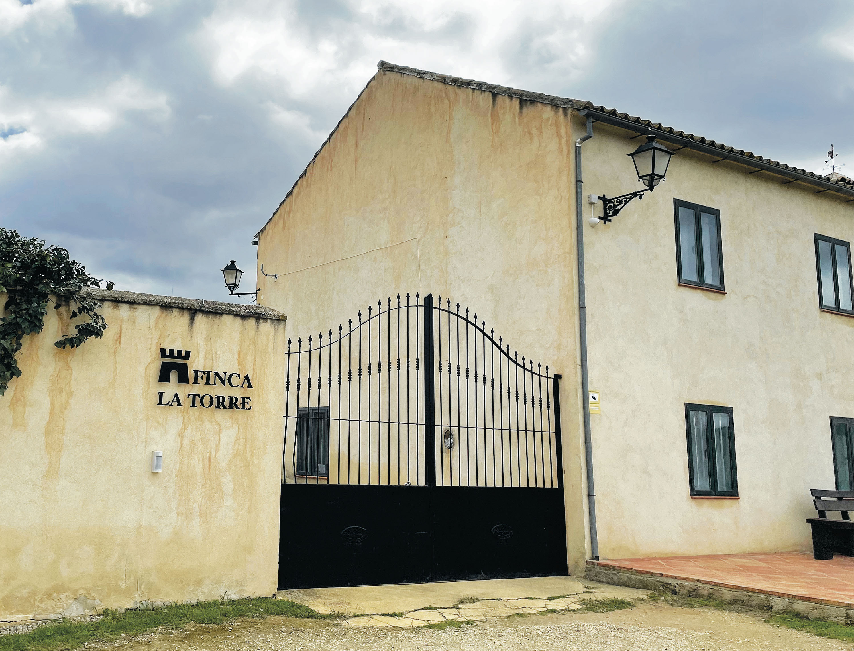 The Finca La Torre headquarters near Bobadilla, Andalucia.