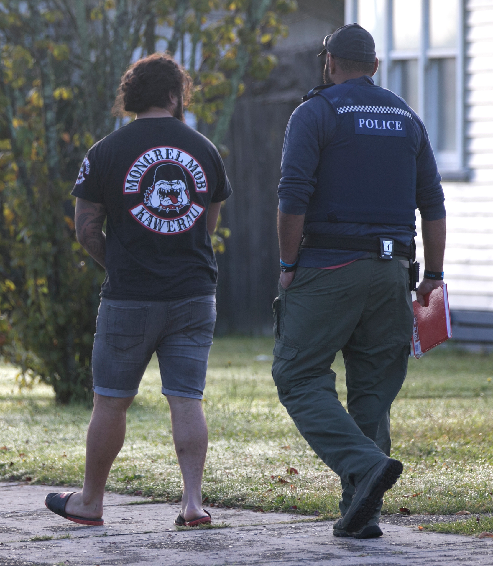 Operation Notus targeted the alleged activities of the Mongrel Mob in Kawerau. Photo / Alan Gibson.
