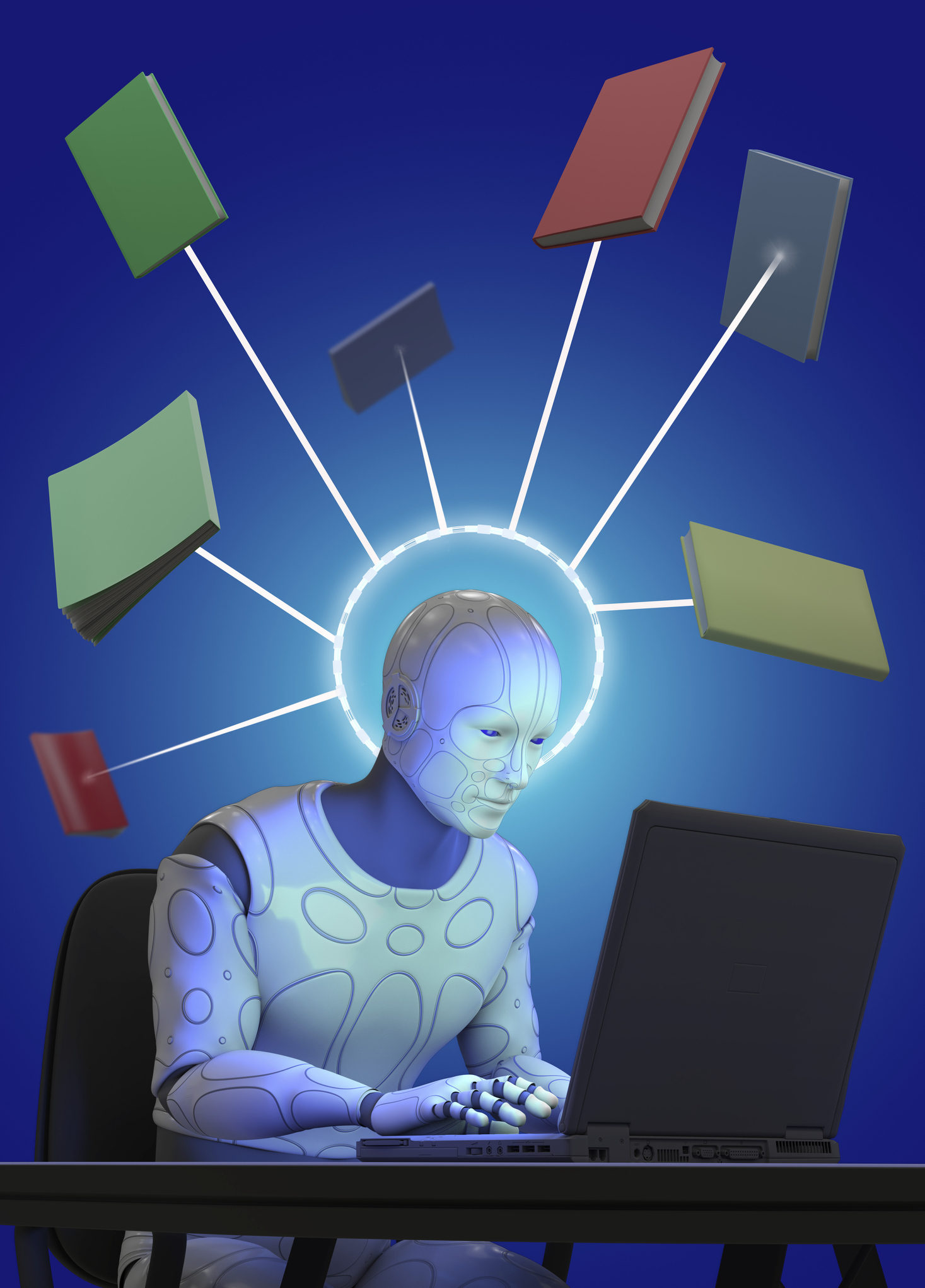Big tech AIs like ChatGPT have ingested millions of books. That allows them to summarise novels, or even imitate an author's style. But experts say the key purpose of the exercise is to teach the AIs how to write and deliver more fluent responses. Image / Getty Creative