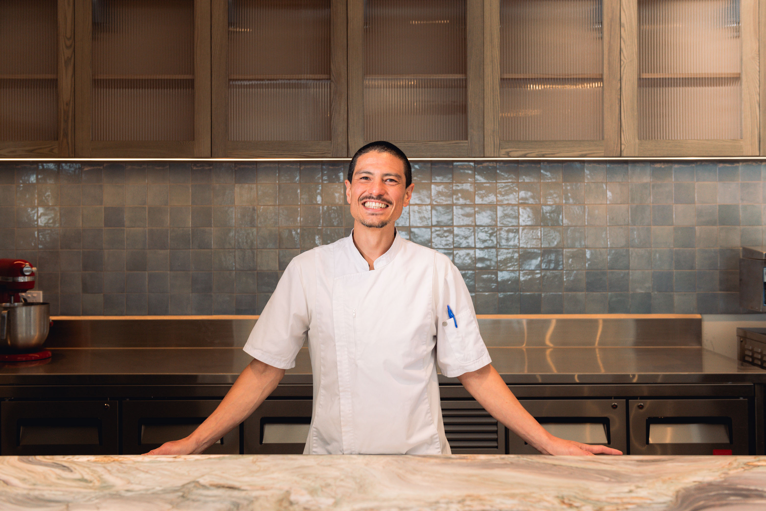 First Mates, Last Laugh’s executive chef Cezar Takahashi. Photo / Kayle Lawson