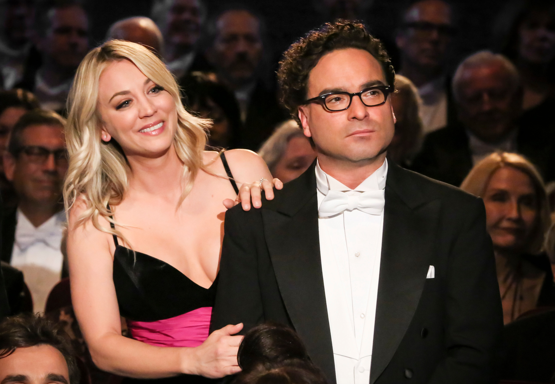 Who is johnny galecki married to