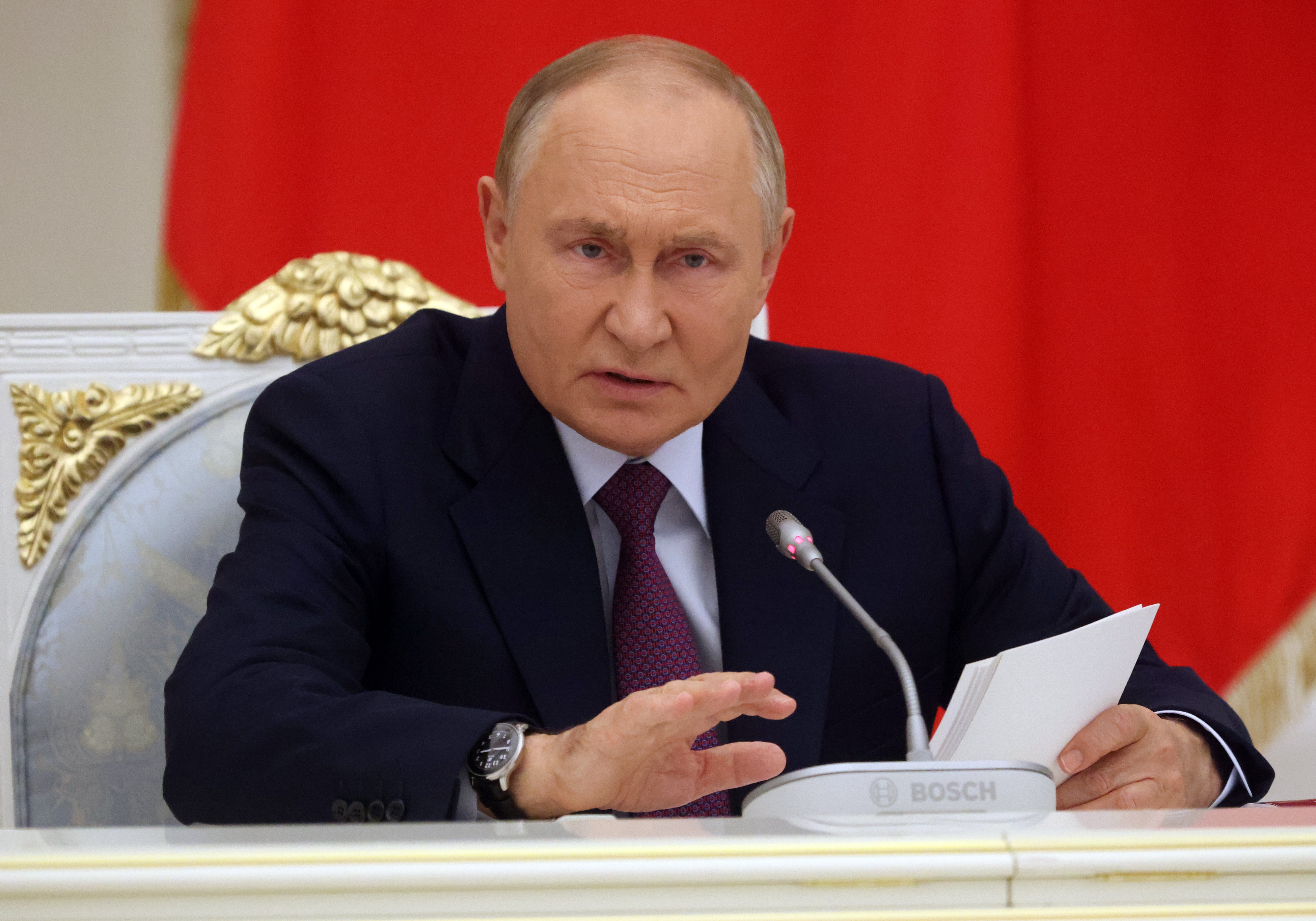 Putin plans to do more tests with ballistic missiles. Photo / Getty Images