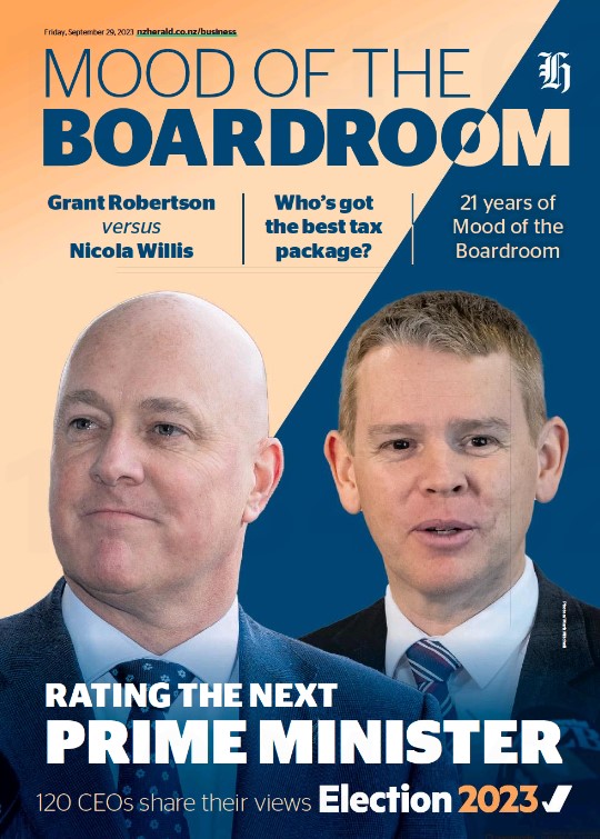 Today's Mood of the Boardroom liftout cover.