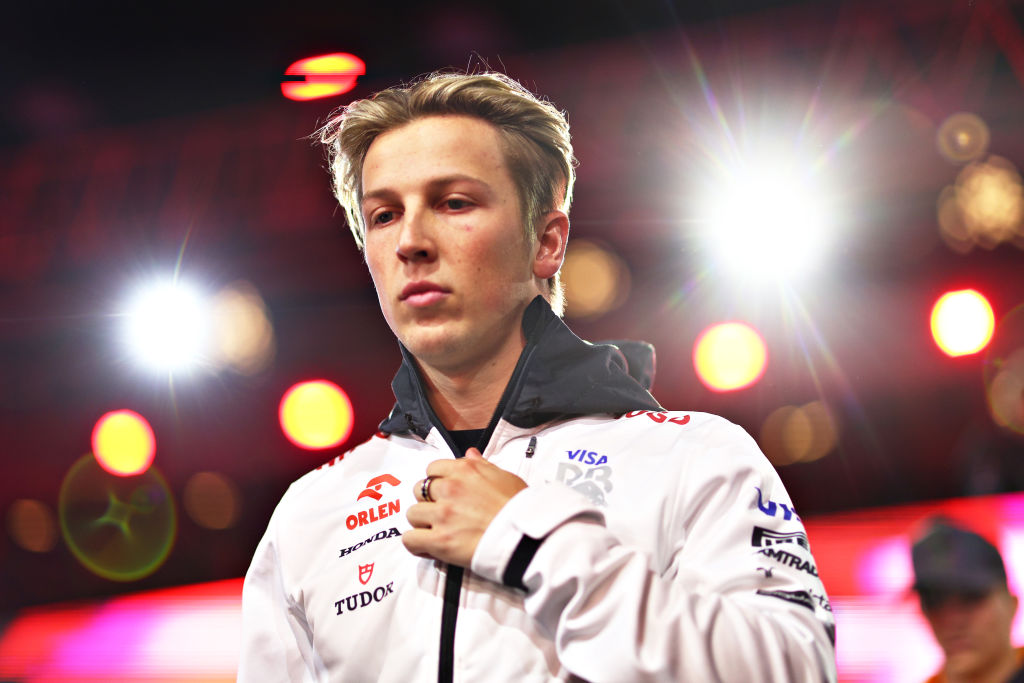 Liam Lawson at the Las Vegas Grand Prix. Photo / Getty Images