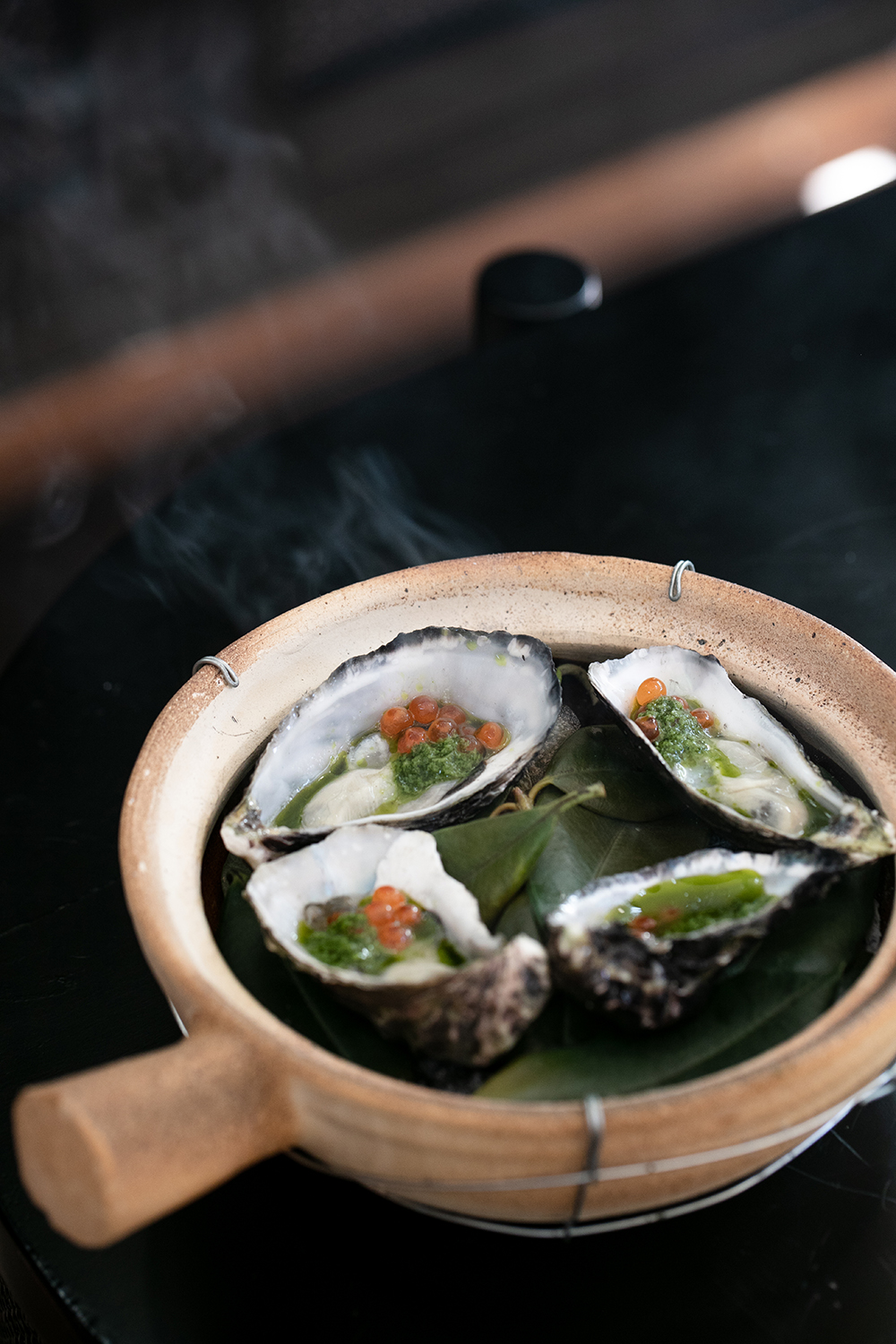The oysters. Photo / Babiche Martens