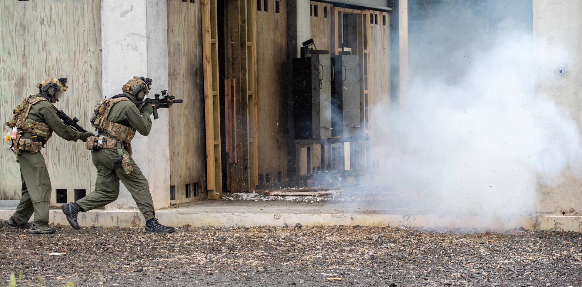 New Zealand Special Air Service troopers during a training exercise in 2018. Photo / Mike Scott