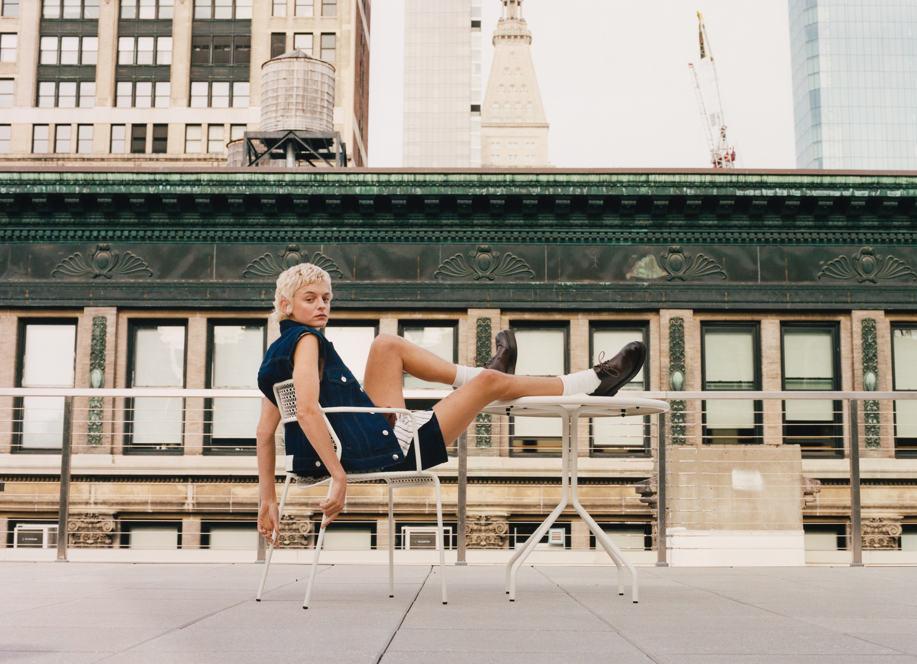 Corrin spent the summer in New York working on a new series. Photo / Josefina Santos, The New York Times