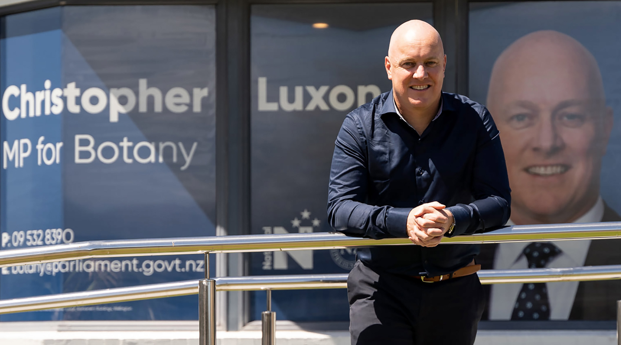 Prime Minister Christopher Luxon owns his electorate office in Auckland and claims Parliamentary funding for it.