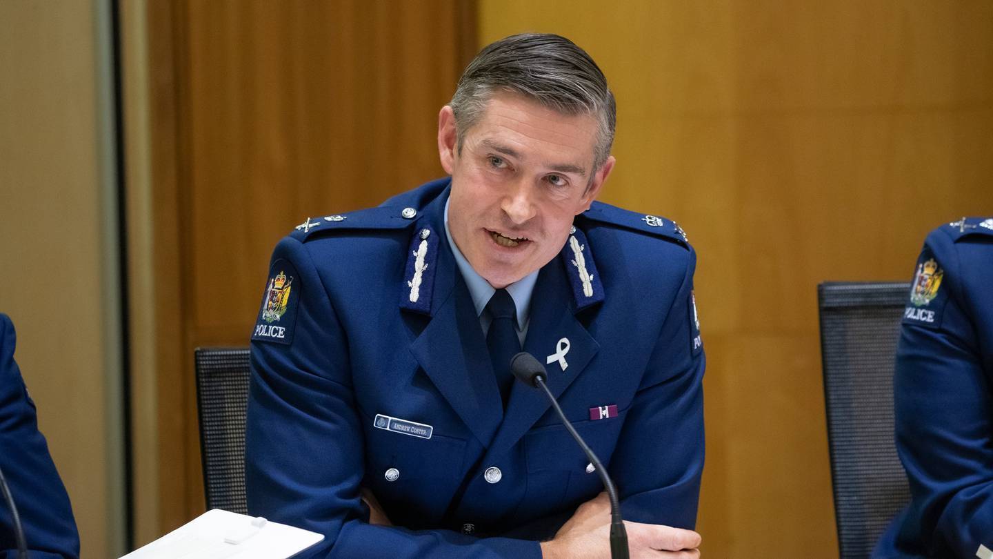 Police commissioner Andrew Coster. Photo / Mark Mitchell