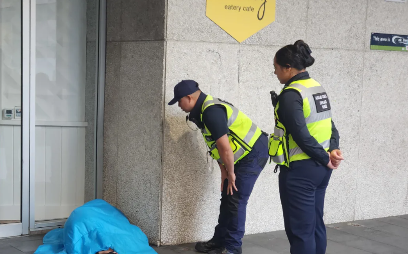 Opposition parties and advocates for homeless people warn that a ban could simply move the problem elsewhere and cause more harm. Photo / Finn Blackwell, RNZ