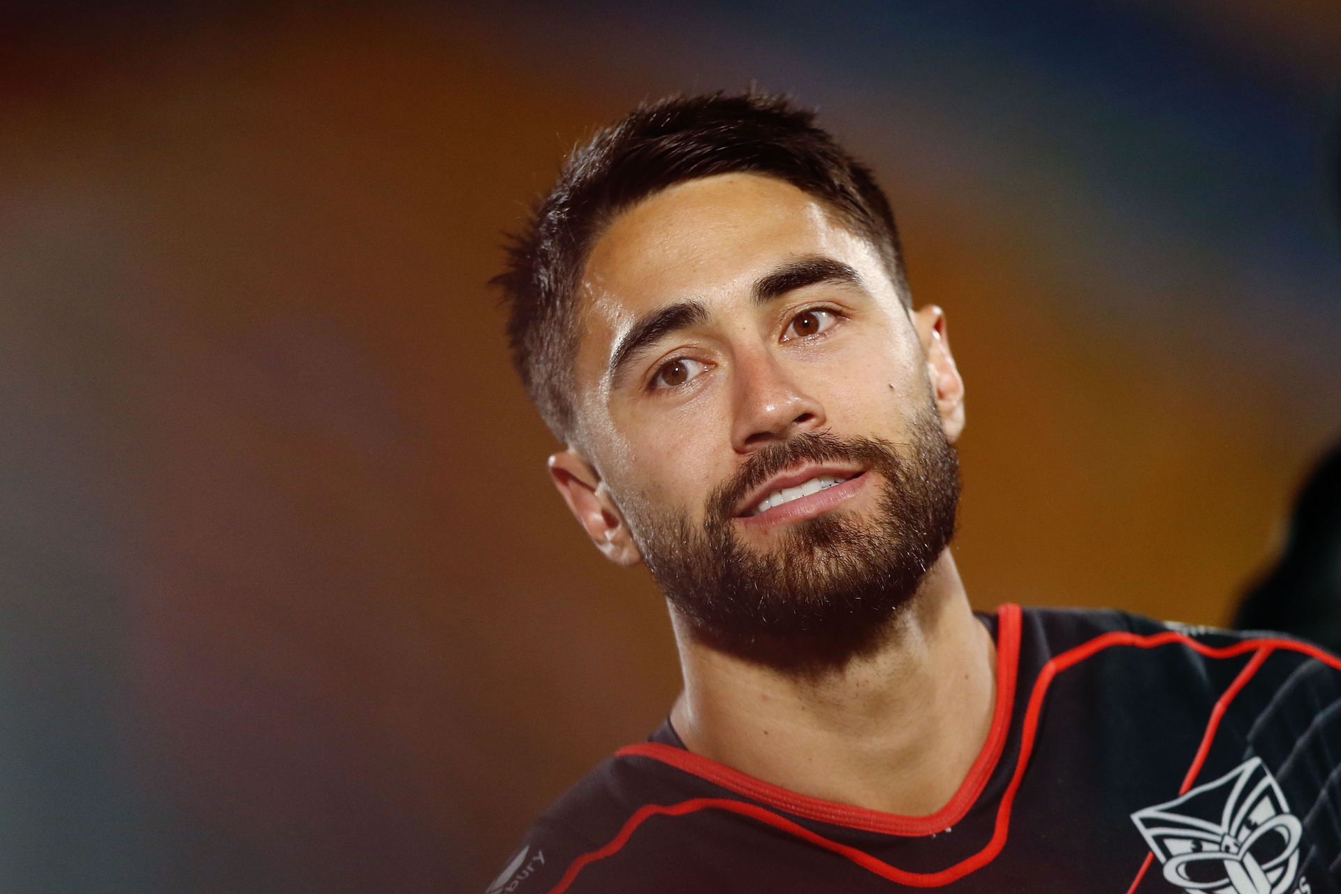 Shaun Johnson of the Warriors looks on after winning the round 25 NRL match between the New Zealand Warriors and the Canberra Raiders in 2018. Photo / Getty Images.