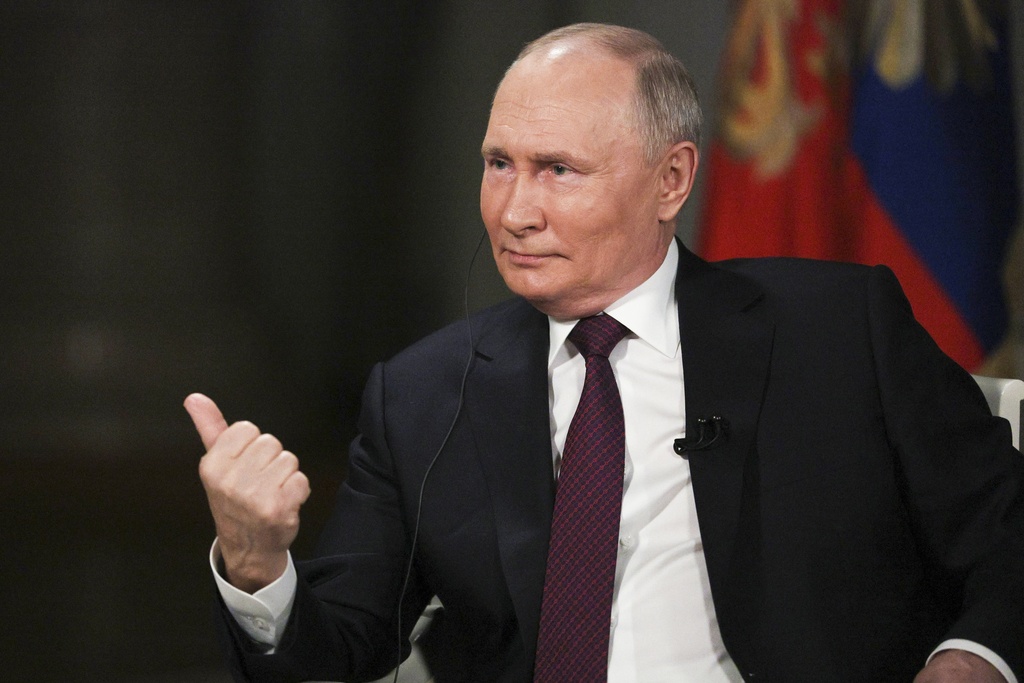 Russian President Vladimir Putin. Photo / AP