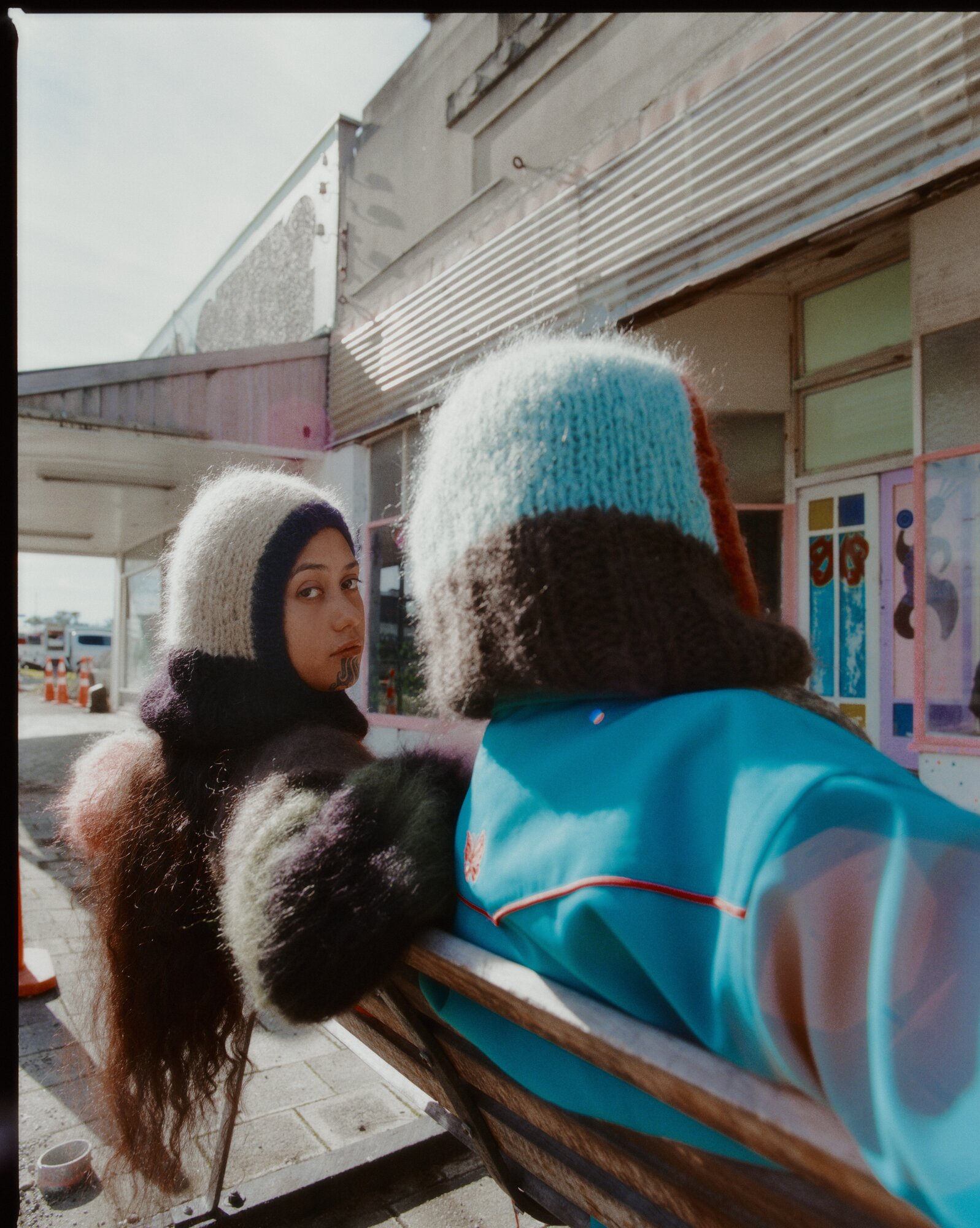 Natalie will share the pattern for her balaclava. Photo / Holly Sarah Burgess