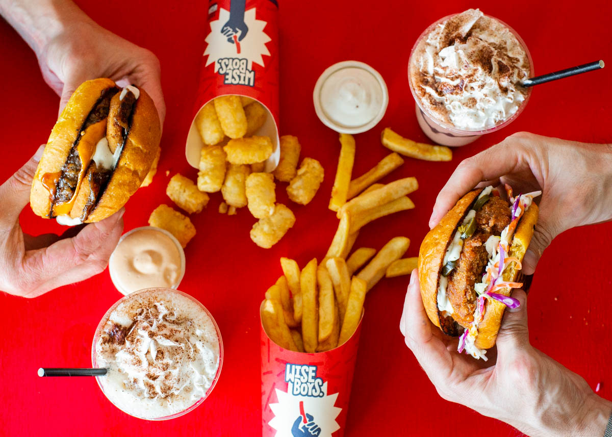 Wise Boys vegan meals will be available on DoorDash.