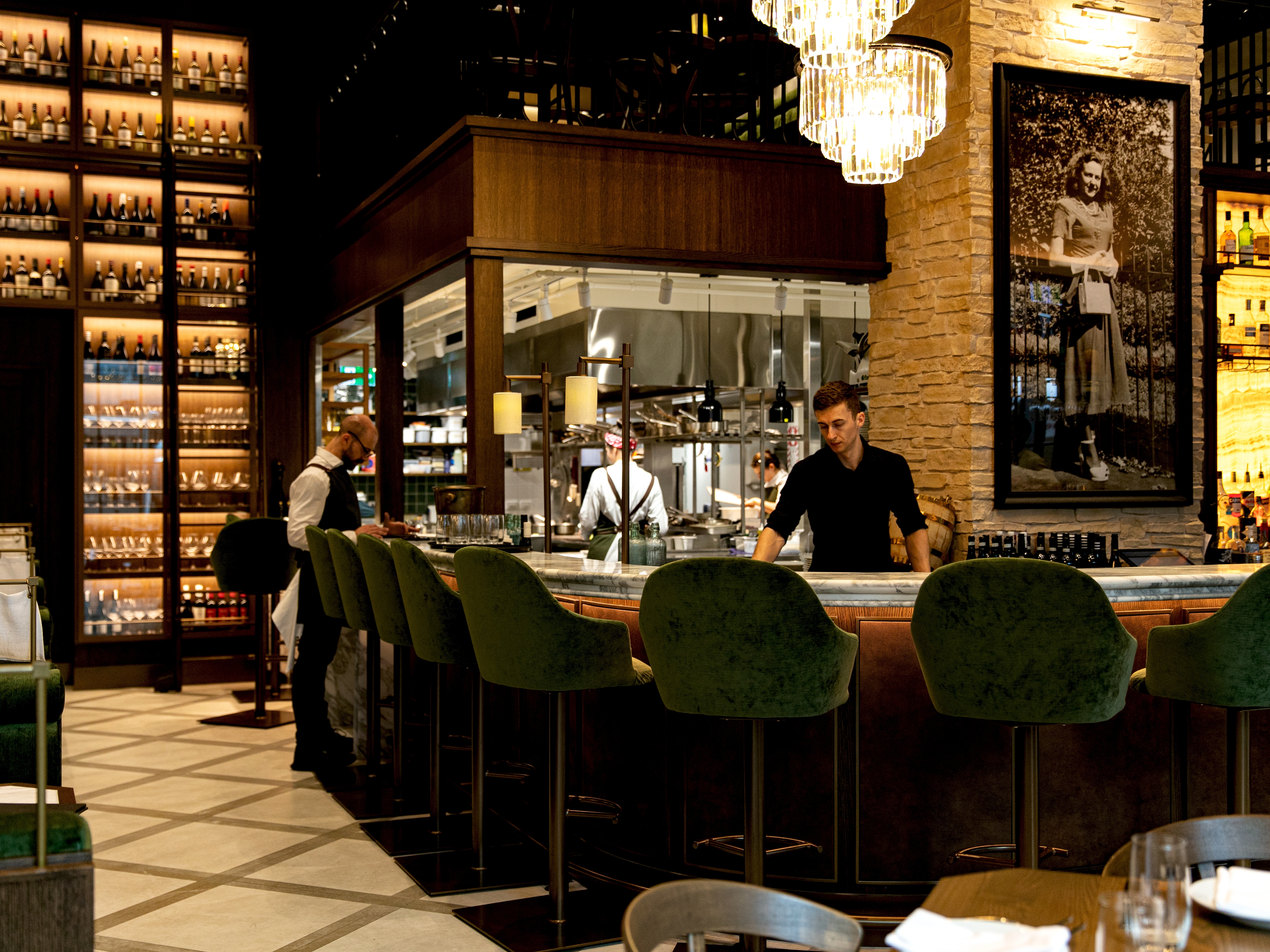 Italian restaurant Bossi. Photo / Babiche Martens