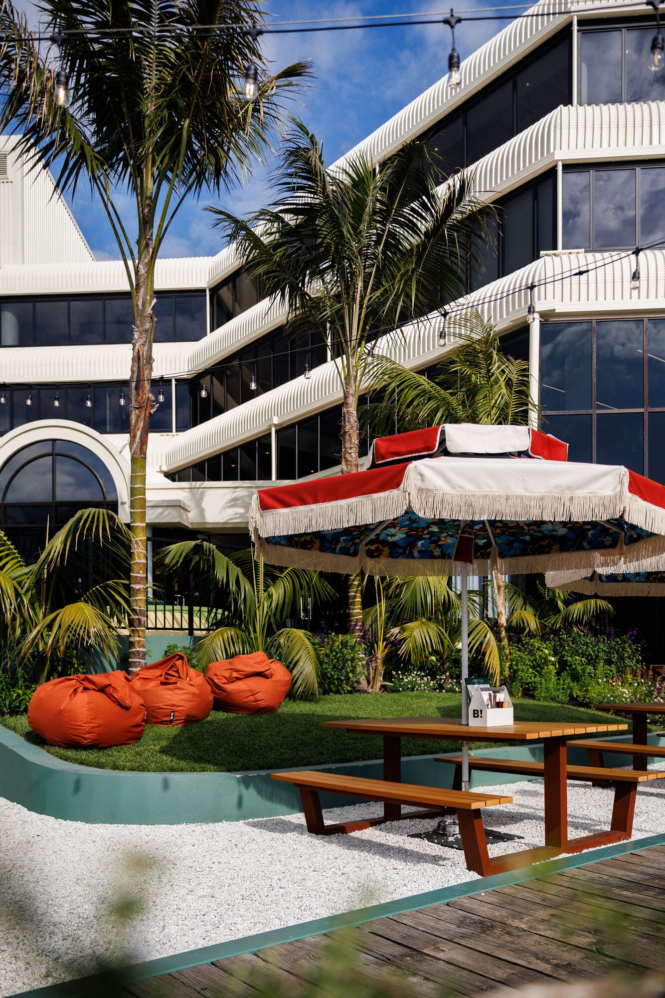 Bravo restaurant at Cracker Bay has taken over the space that formerly held Peter Gordon's Homeland. Photo / Babiche Martens