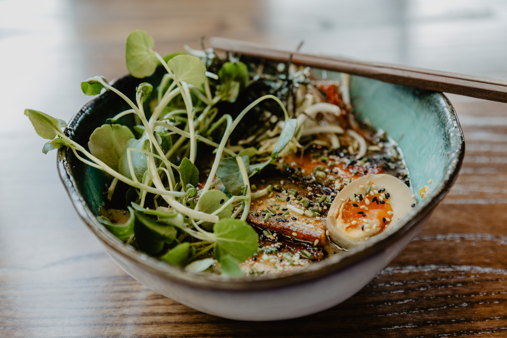 Hangi Ramen Bowl from Izakai Bay & Eatery in Mount Maunganui. Photo: Supplied