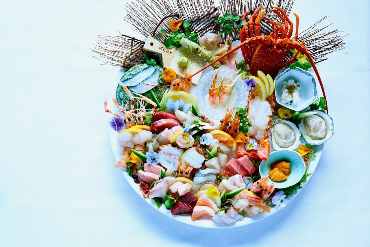 The sashimi platter from Cocoro - one of the Top 100 Iconic Auckland Eats for 2025.