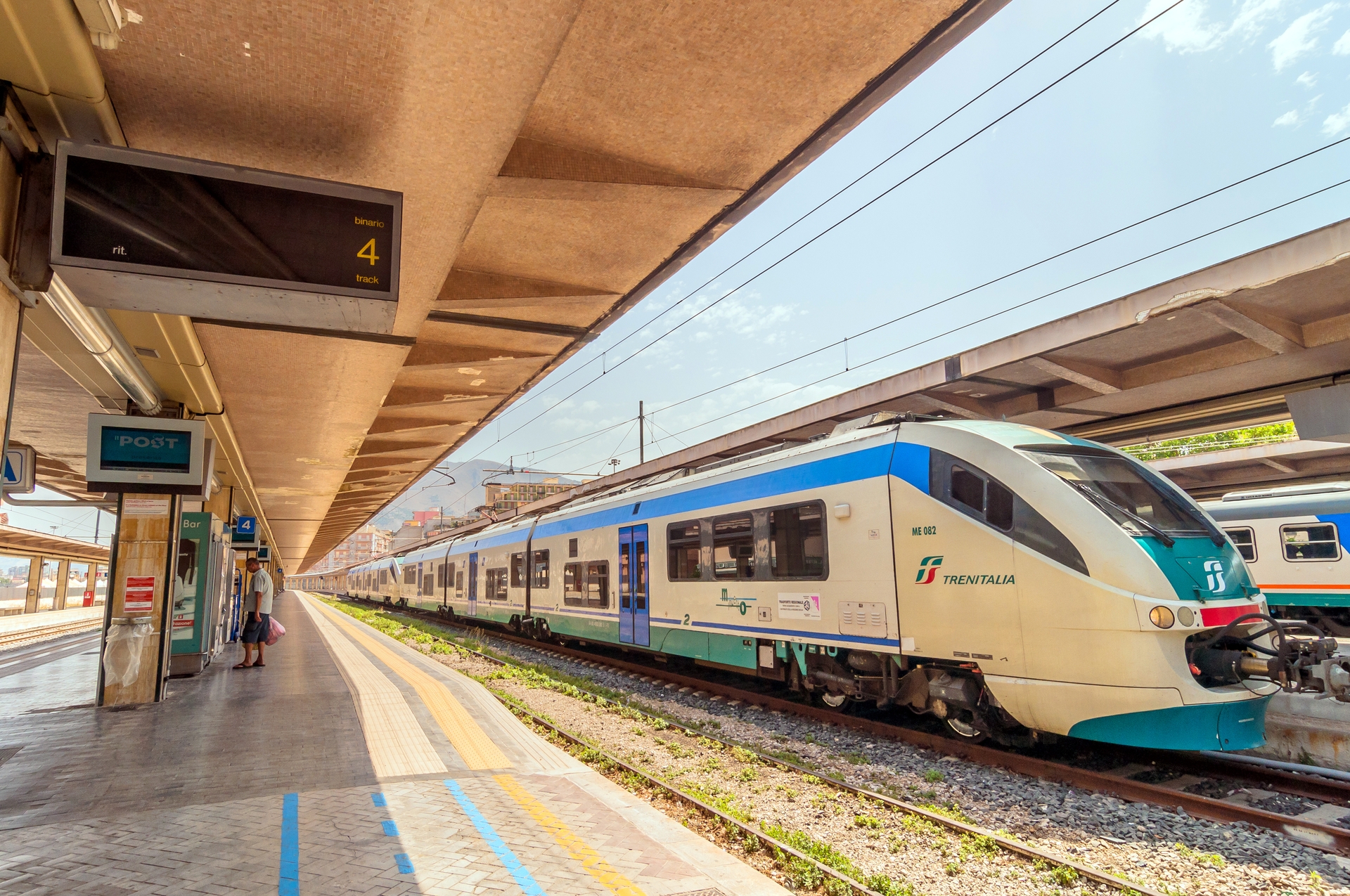 Travelling through the Sicilian countryside by train offers a different perspective. Photo / Getty Images