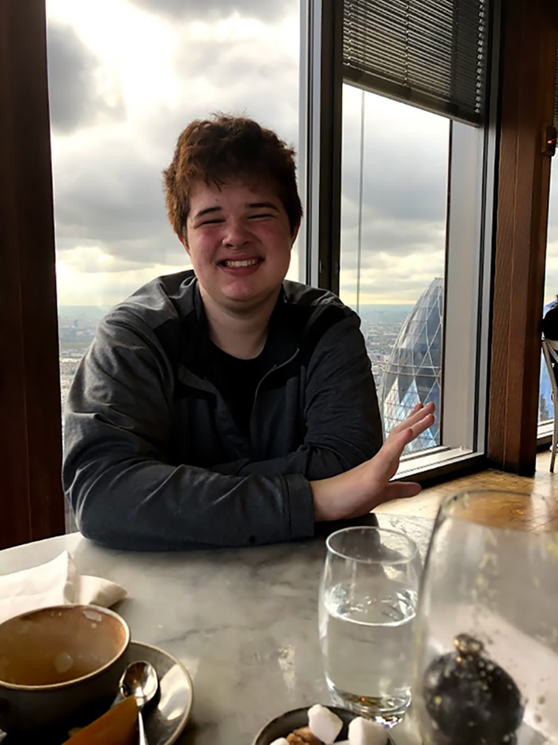 Darrin Bull's son Matthew has ADHD. Photo / Supplied