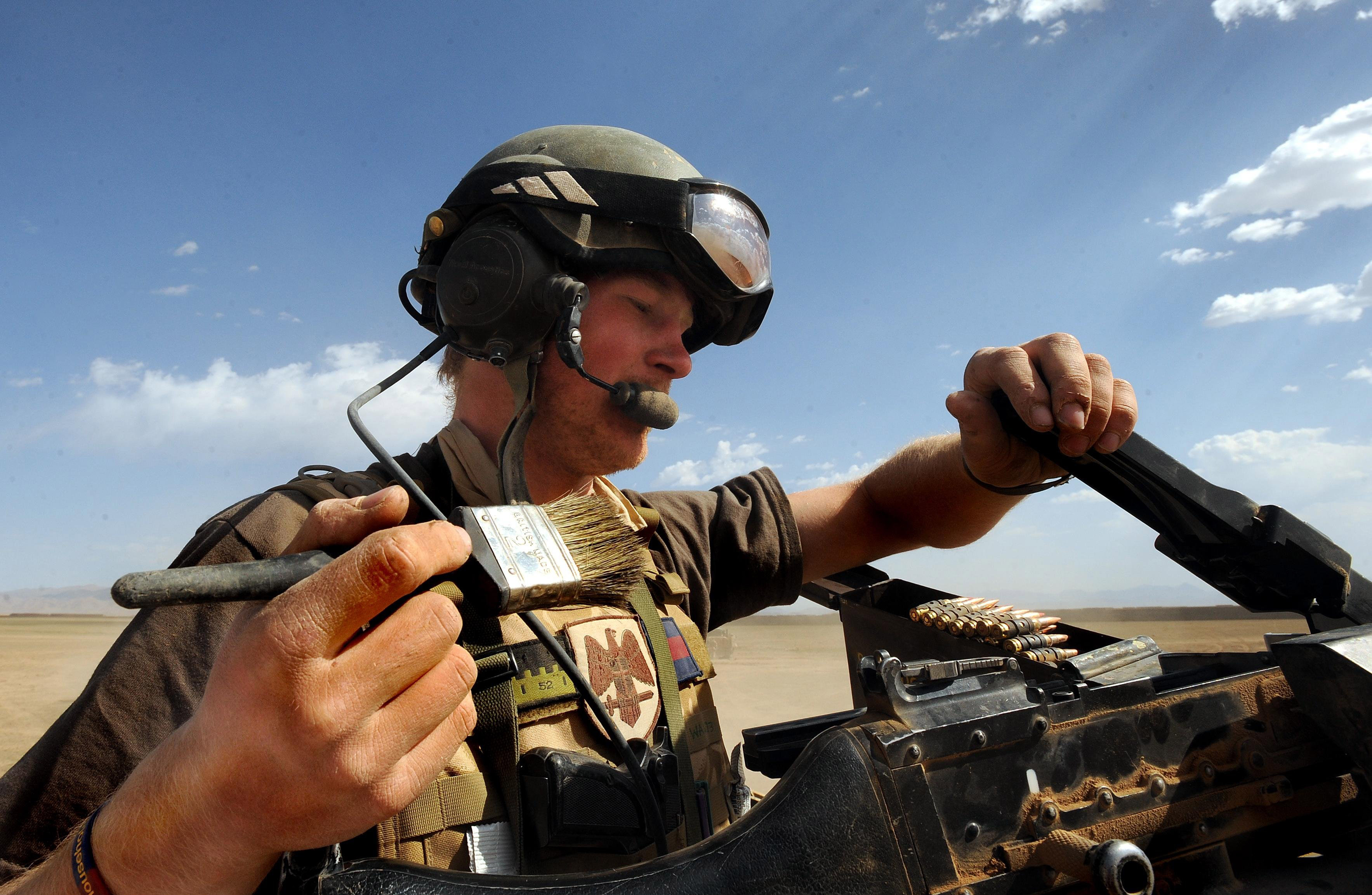 The Prince said he is not ashamed nor proud of his kills. Photo / Getty Images