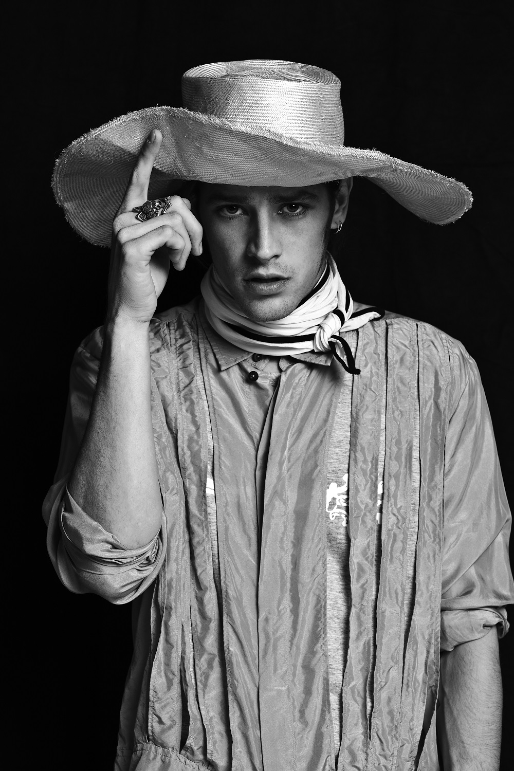 Zambesi Man muse Vinnie Woolston for spring/summer 2011. Photo / Marissa Findlay