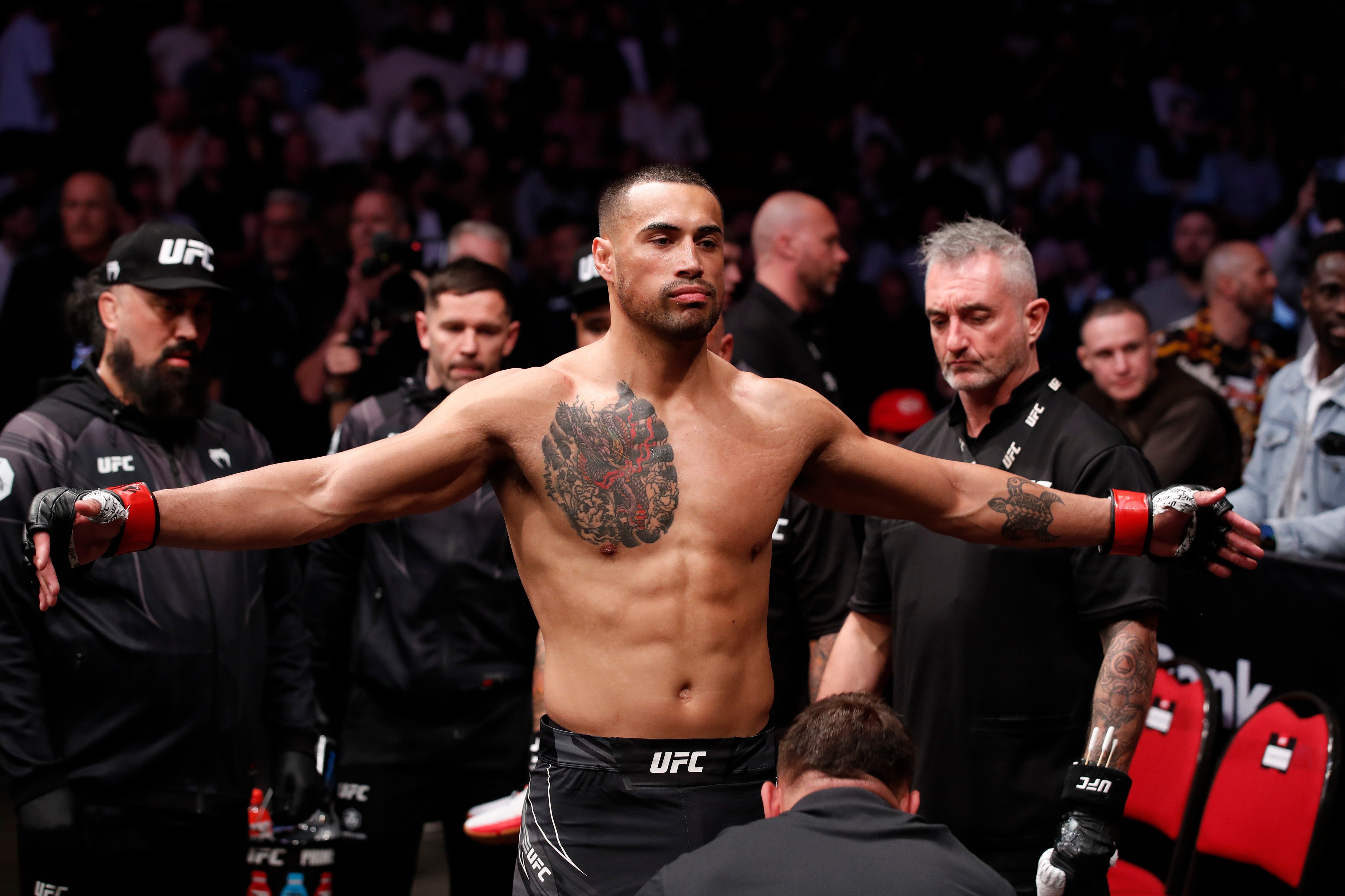 Carlos Ulberg will remain on the card at UFC 303 in Las Vegas. Photo / Photosport