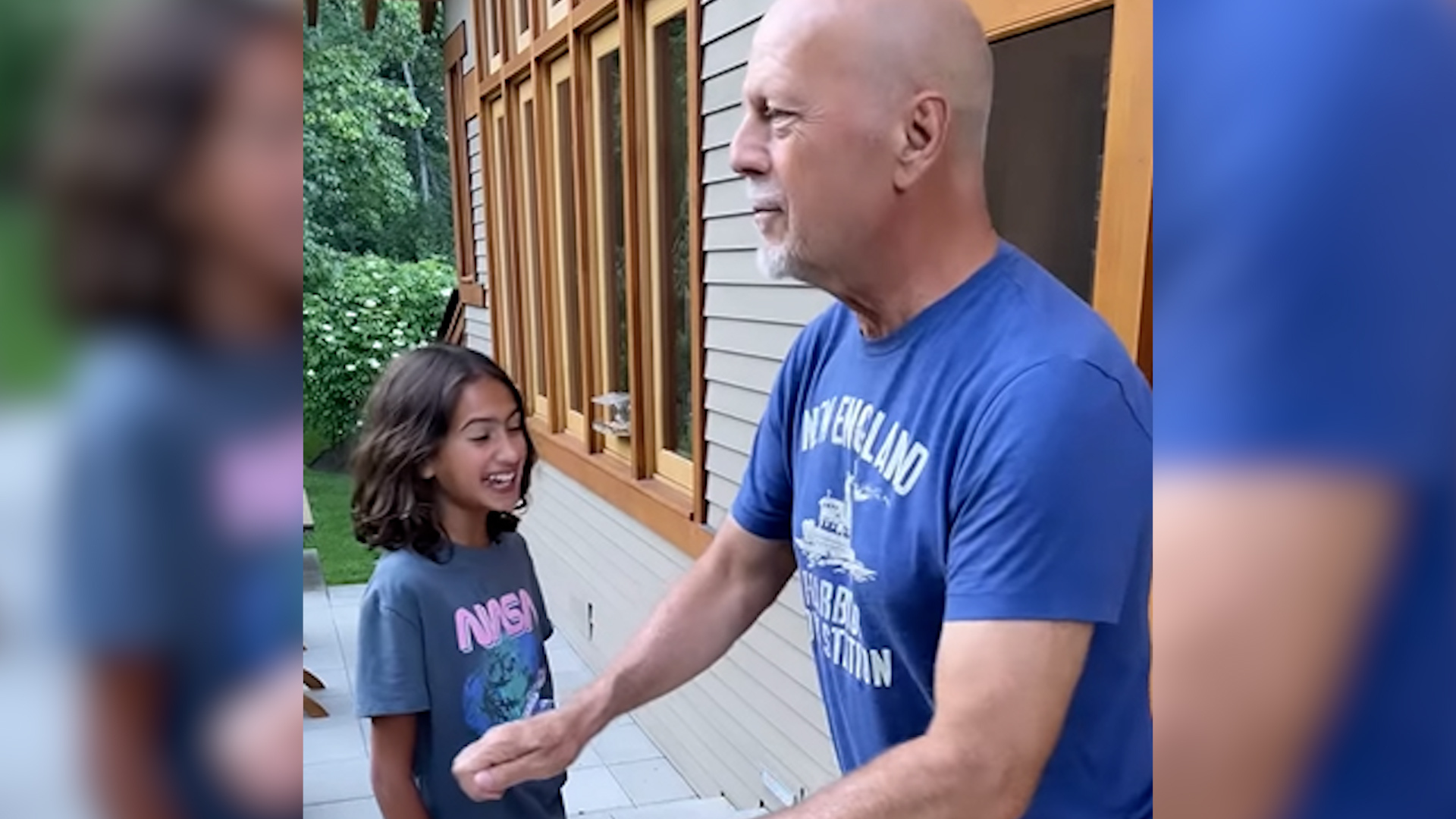 Bruce Willis has danced along to Lizzo with his daughter Mabel amid his health struggles. Photo / Supplied
