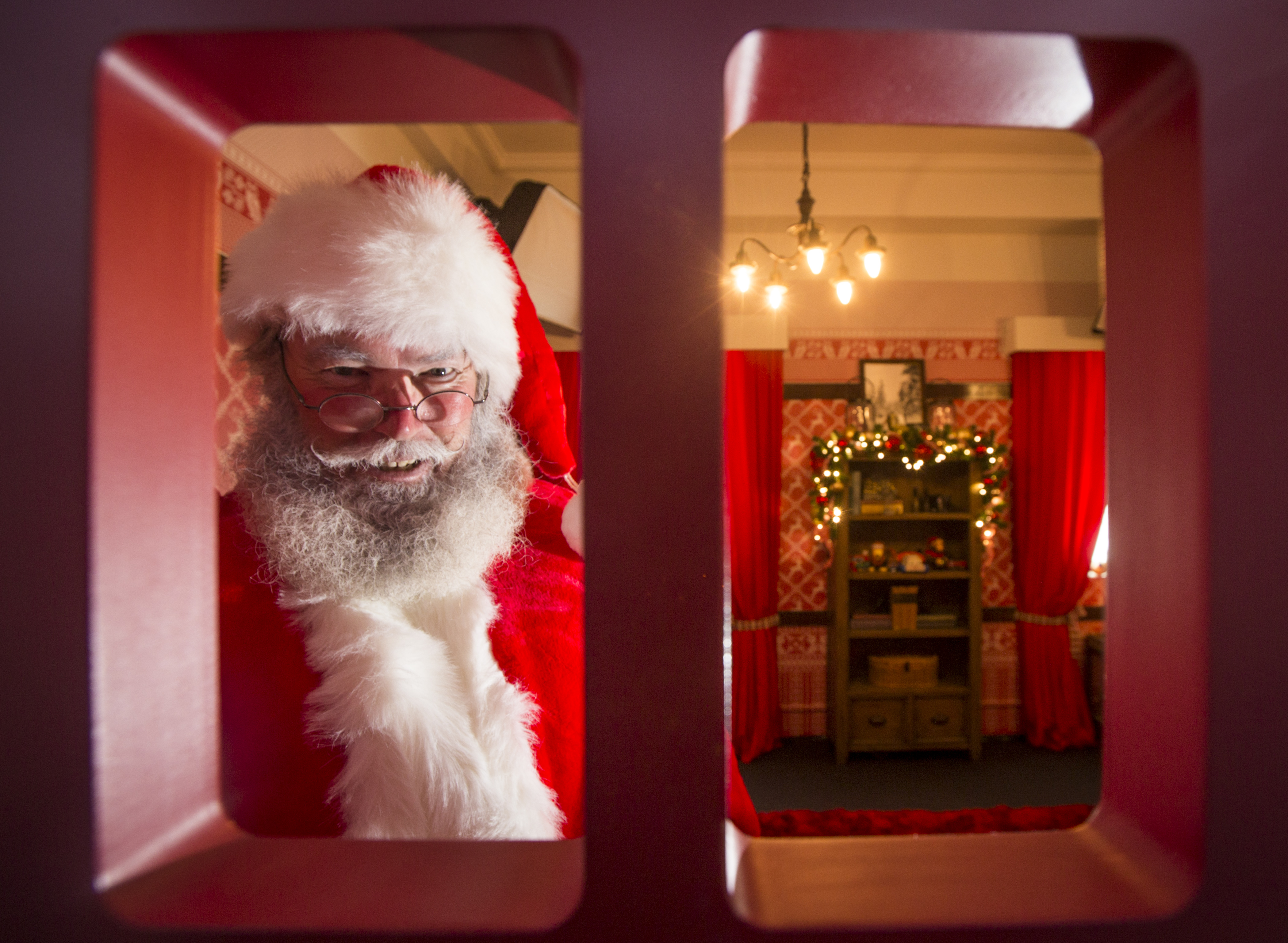 Santa has been a regular visitor at Smith & Caughey's. Photo / Jason Oxenham