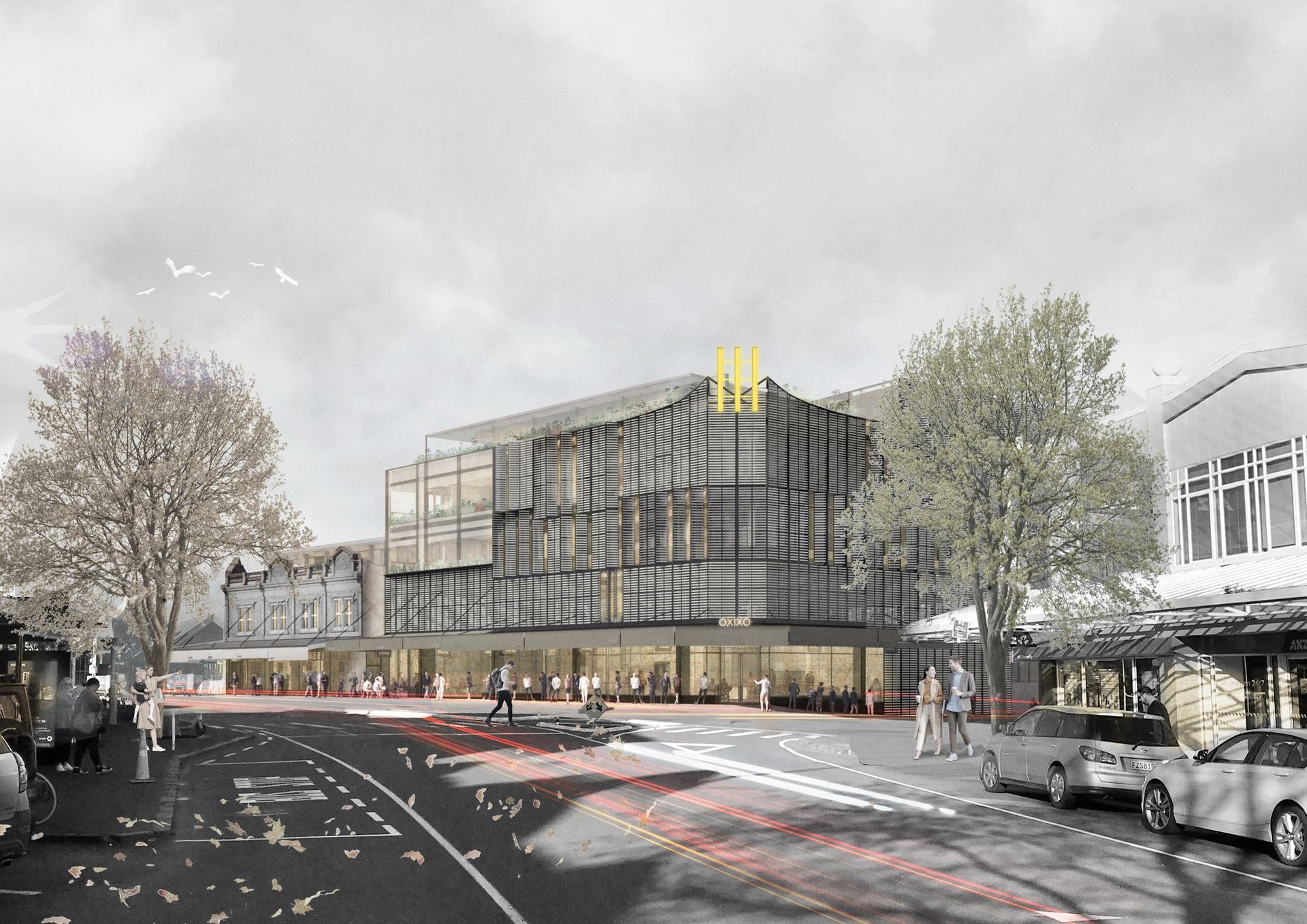 Plans for The Pompallier on Ponsonby Rd. Photo / supplied