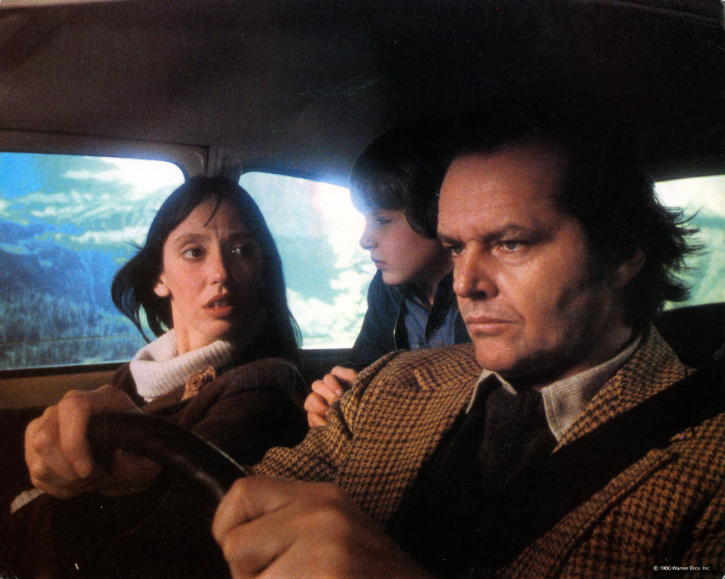 Shelley Duvall, Danny Lloyd and Jack Nicholson in the film ‘The Shining’, 1980. Photo / Getty Images