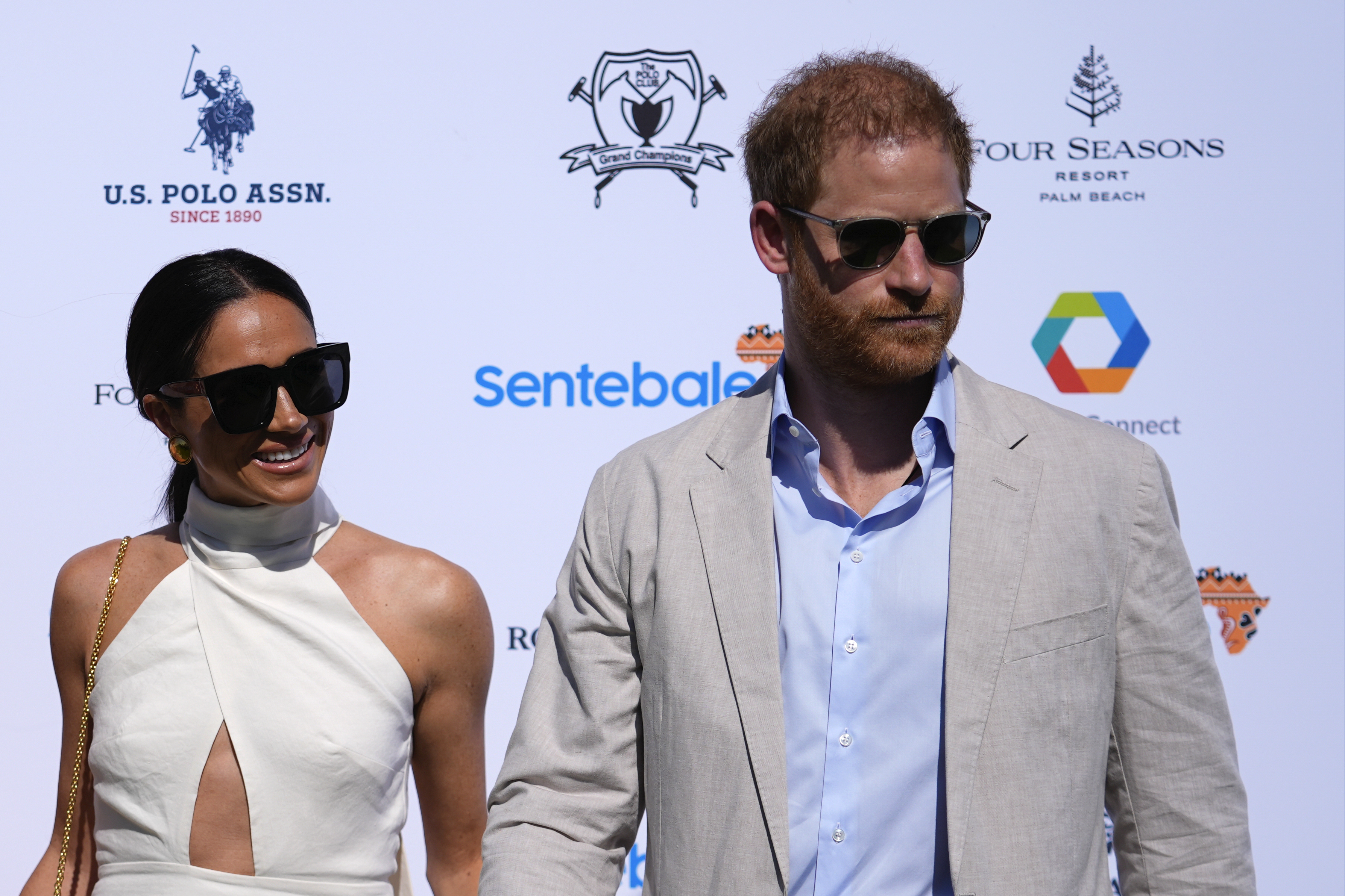 Prince Harry will travel to the UK in coming days, but his wife Meghan Markle is reportedly not coming with him. Photo / AP