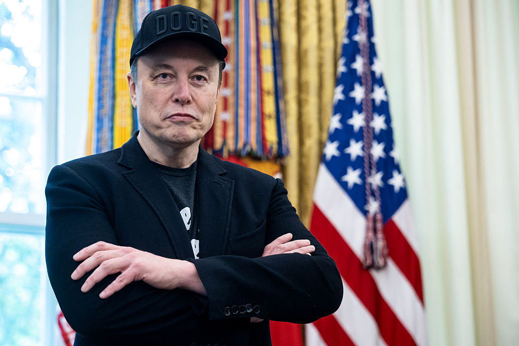 Tesla chief executive Elon Musk has seen the company’s global sales drop 13.5% in Q2 amid political tensions and shrinking demand for electric vehicles. Photo / Getty Images
