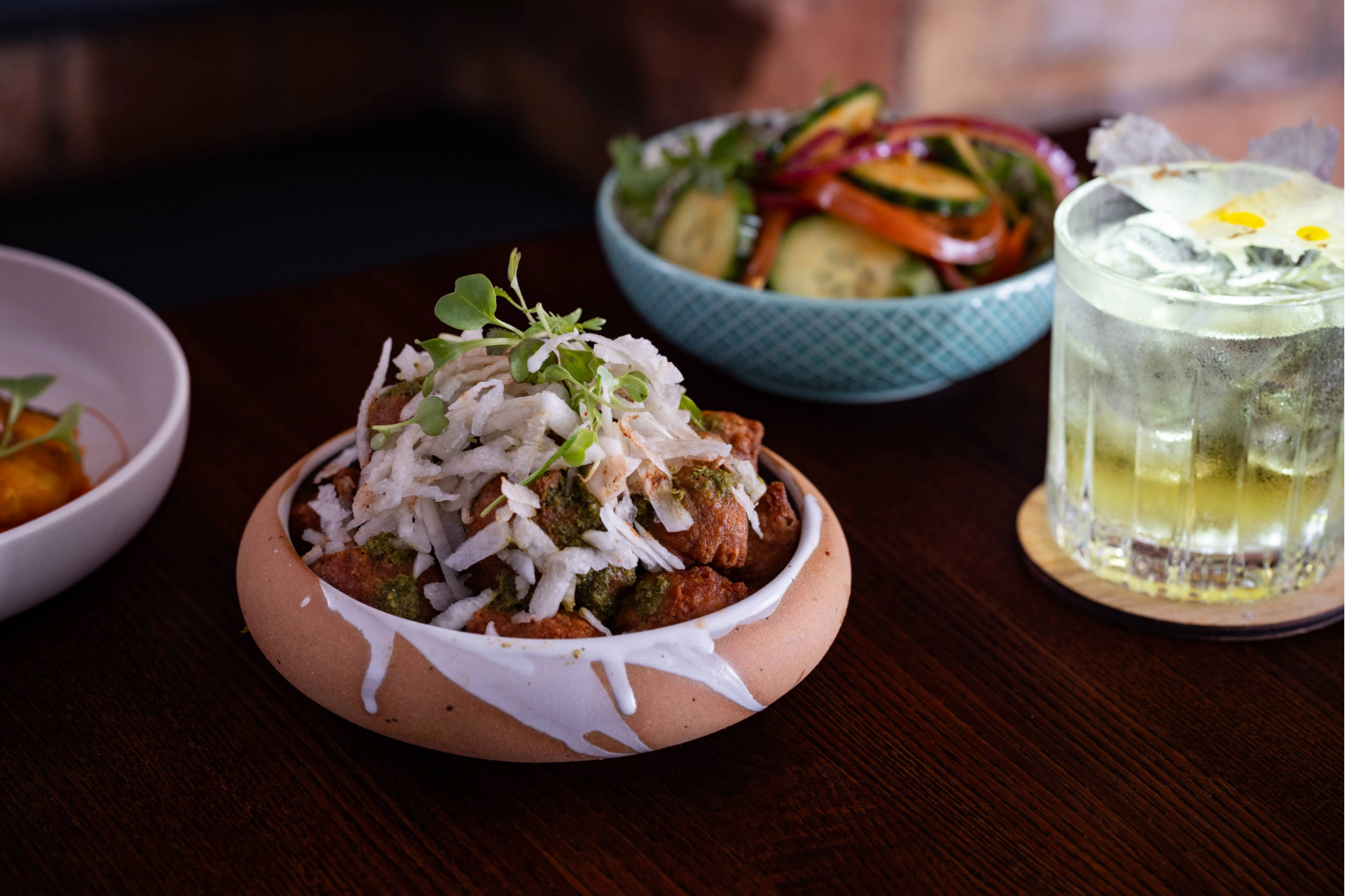The Ram Ladoo on the menu at Goat Indian Restaurant in Auckland. Photo / Babiche Martens