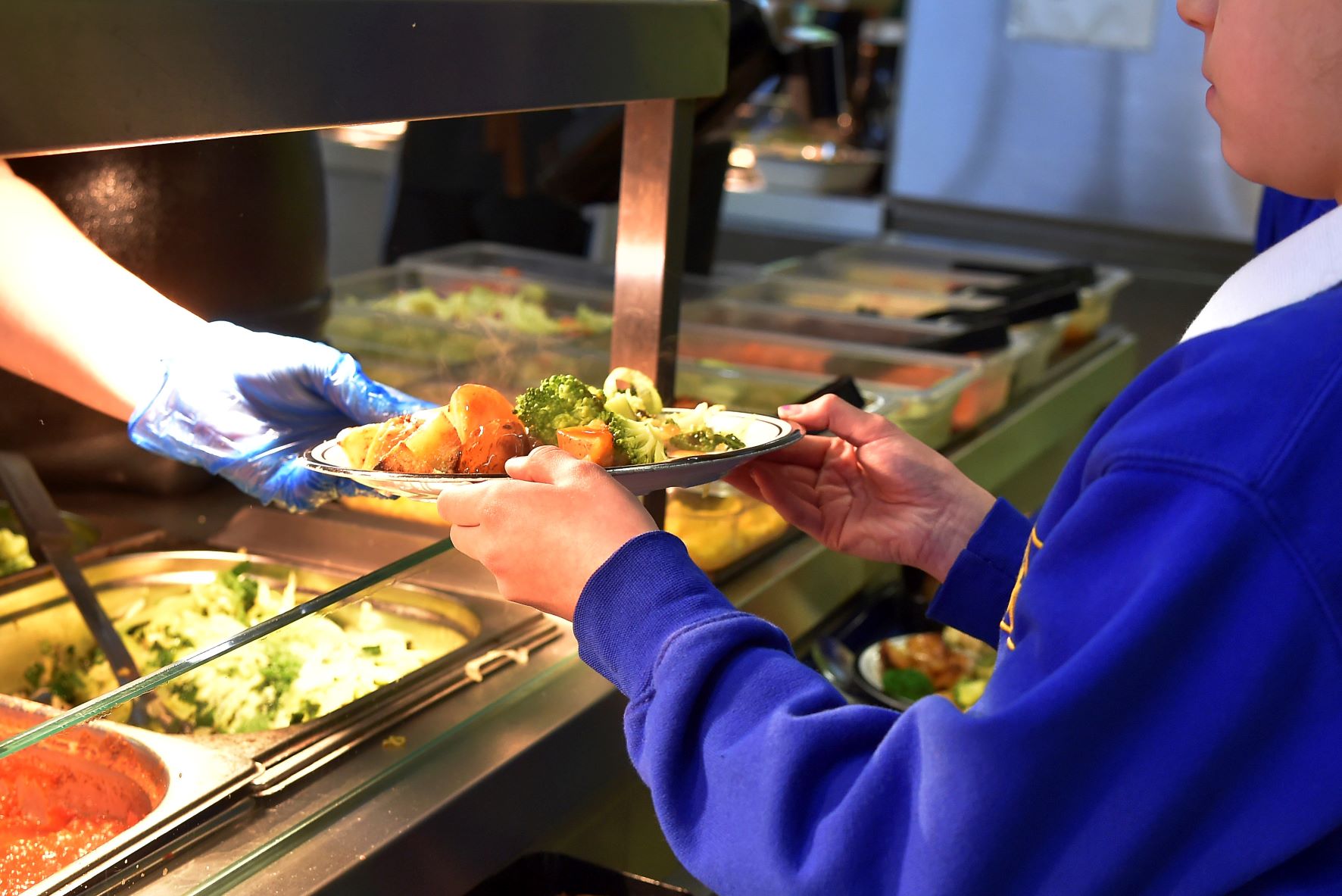 Less than half of 12-year-olds who are moderately or severely food insecure receive the Government lunches most days. Photo / AP, Rui Vieira