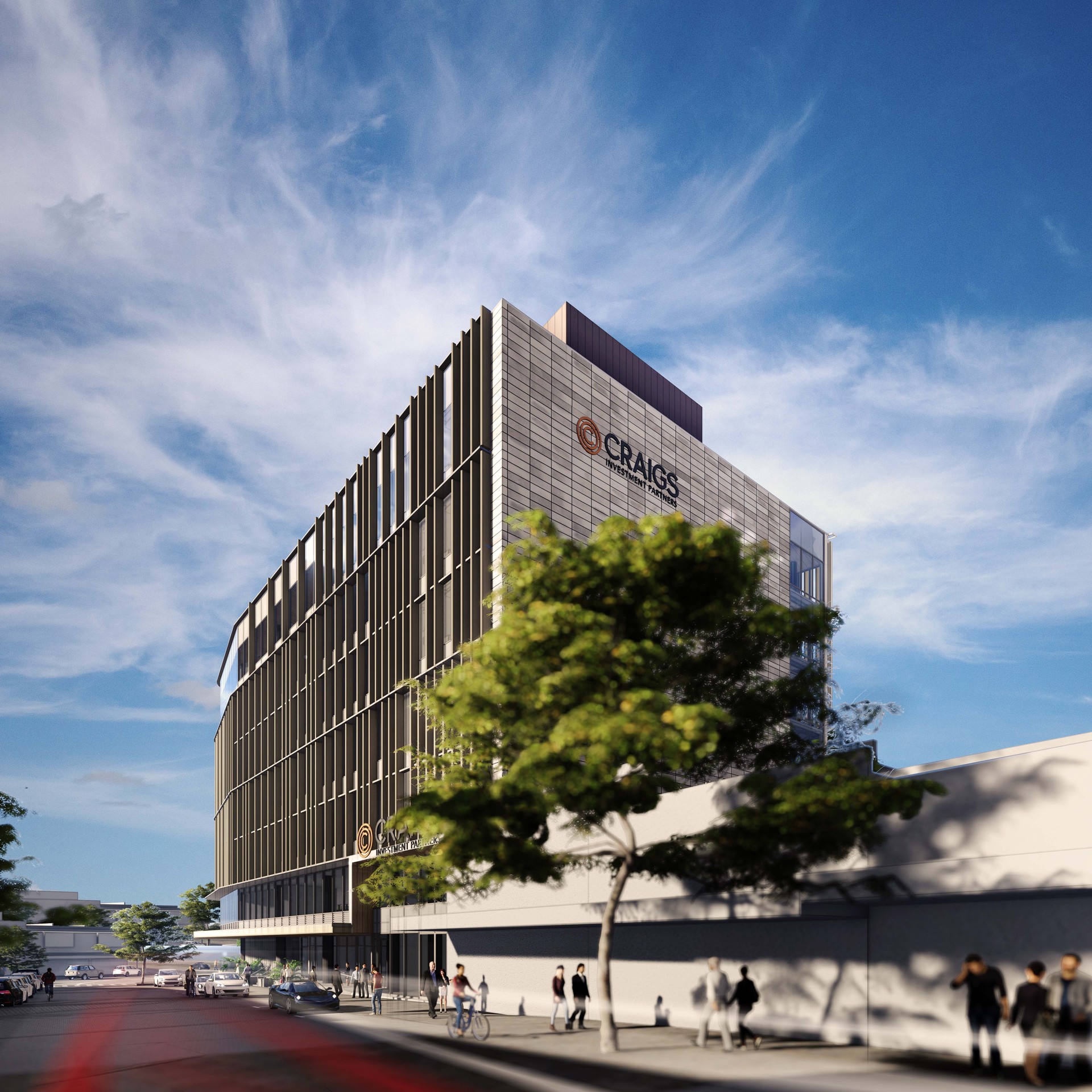 Wingate Architects' artist impression of what 2 Devonport Rd could look like once complete. Photo / Supplied 