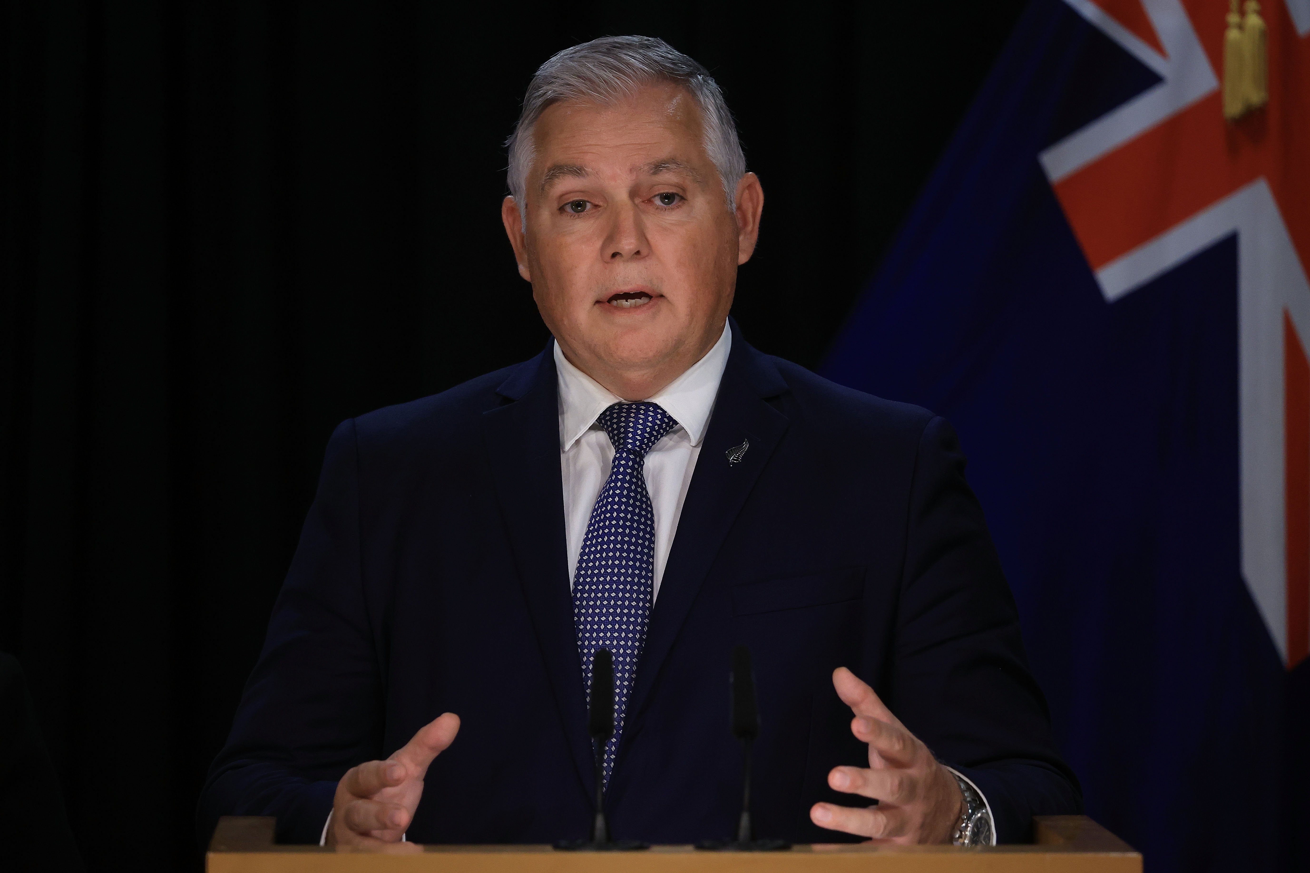 Sport and Recreation Minister Mark Mitchell has sought advice on what actions can be taken against the collision sport named run it straight. Photo / Marty Melville