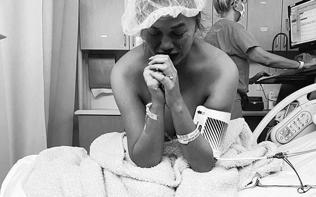 Chrissy Teigen, the model and wife of musician John Legend, explained in a message to fans her decision to share intimate photos taken after losing her son at 20 weeks. Photo / Supplied