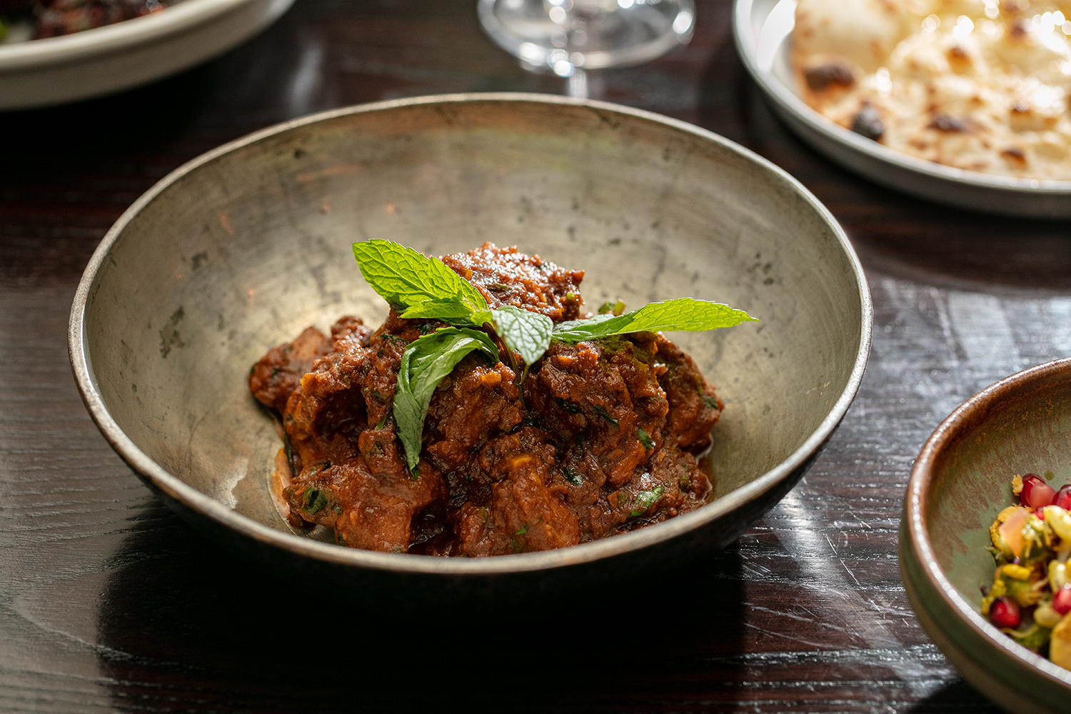 The bhuna chicken. Photo / Babiche Martens