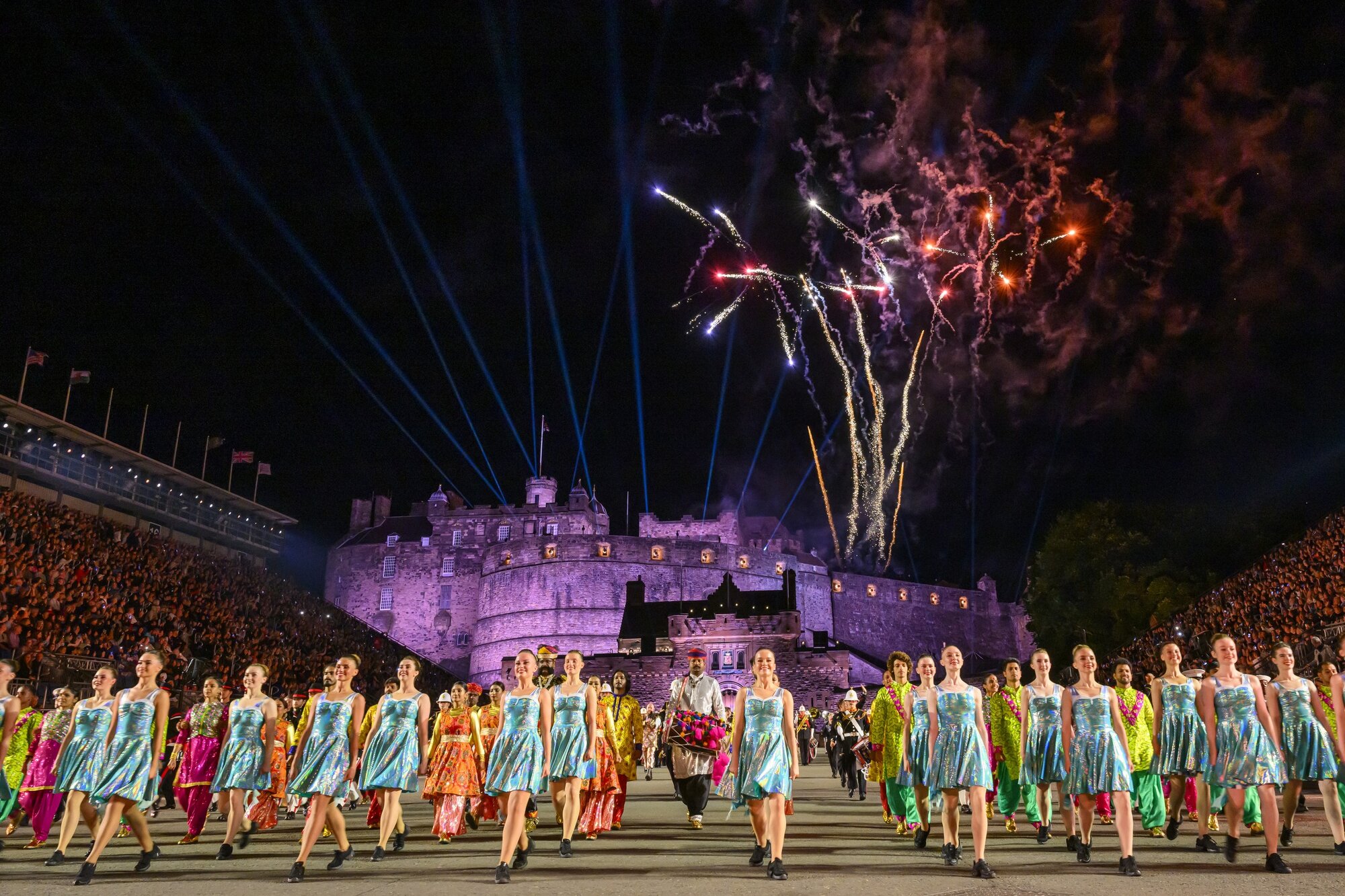 The Royal Edinburgh Military Tattoo will perform at Auckland's Eden Park on February 19 and 21, 2026. 
