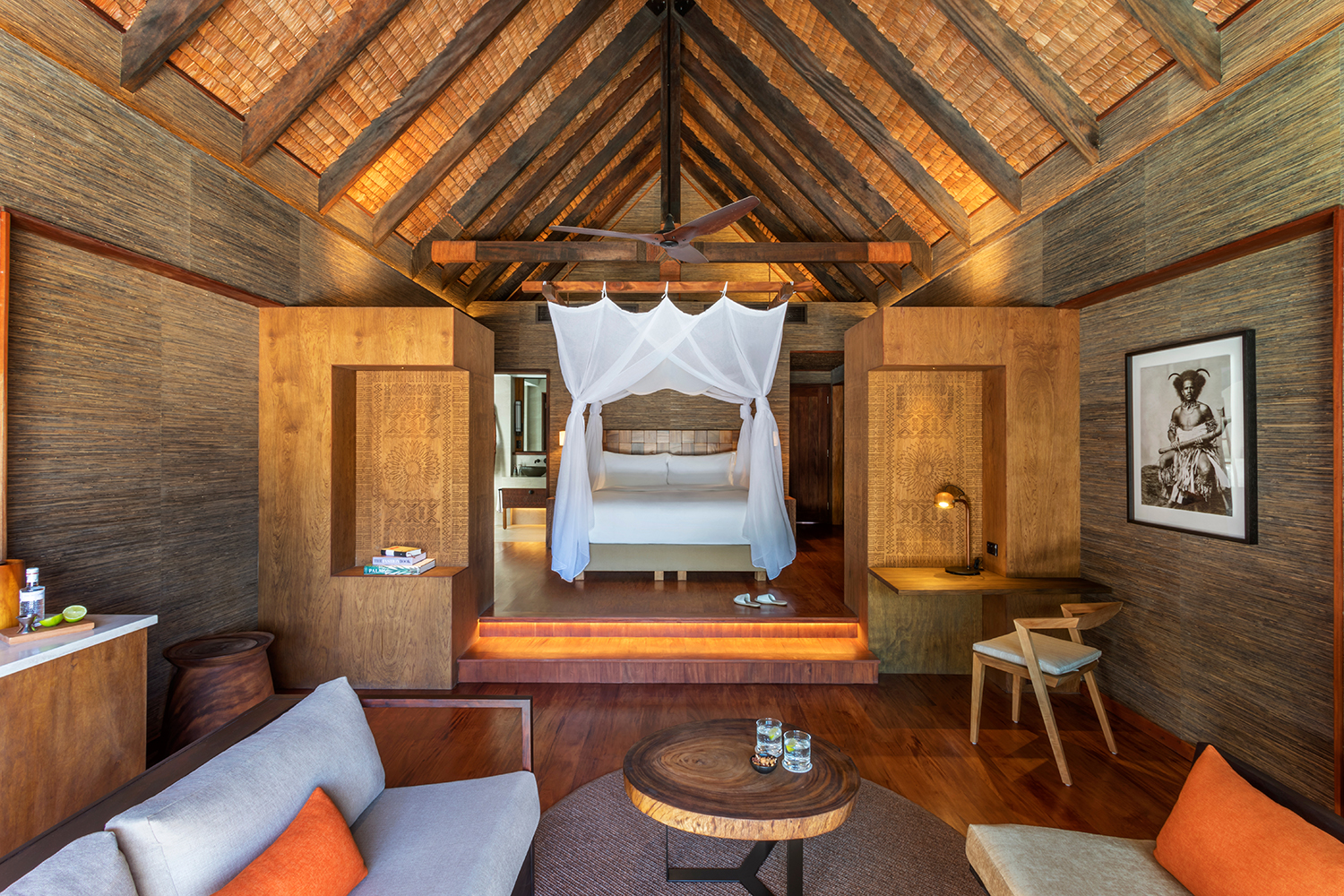 Inside a Private Pool Villa, one of 24 in the resort. Photo / Supplied